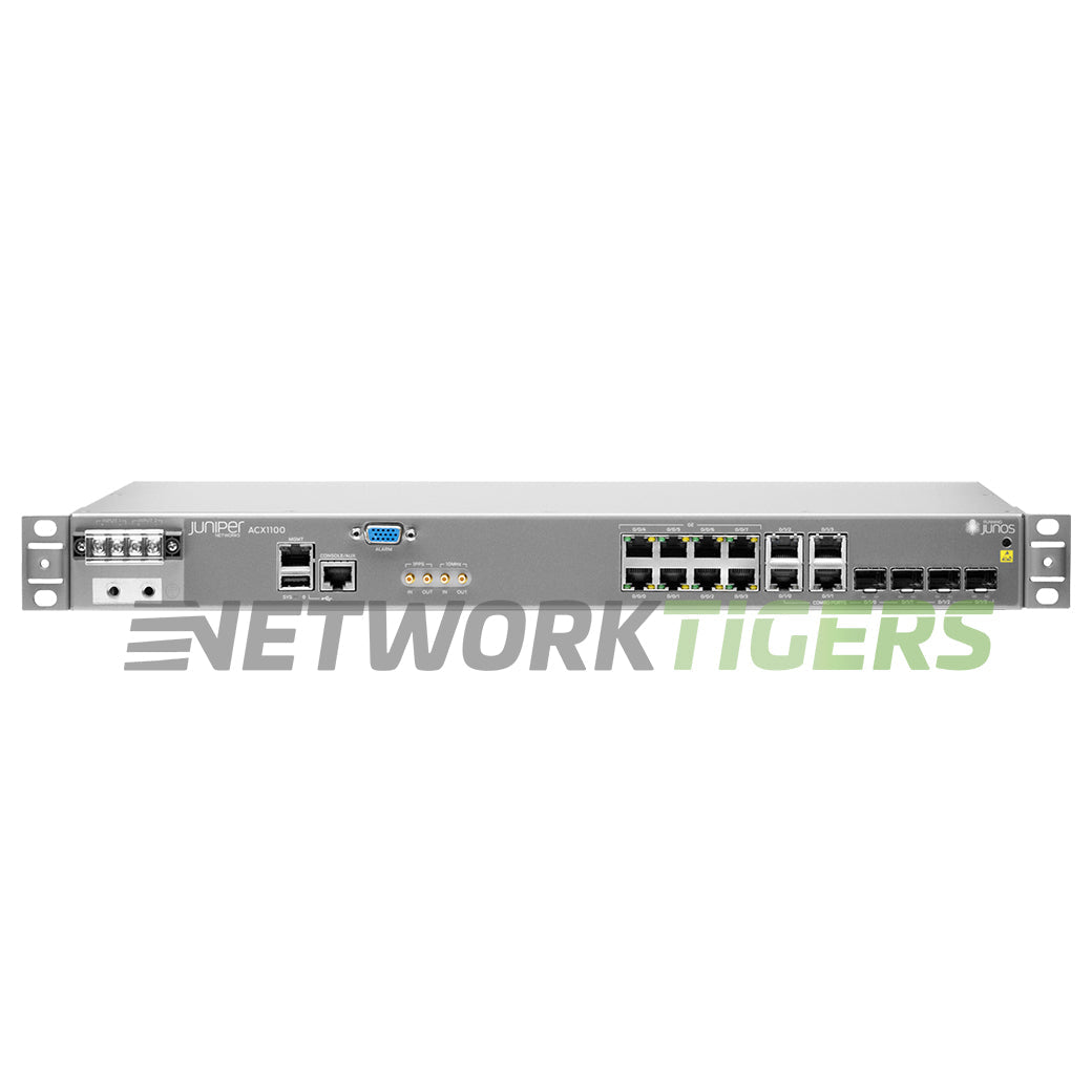 NEW Juniper ACX1100-DC 8x 1GB RJ-45 4x 1GB Combo Junos OS (DC) Router
