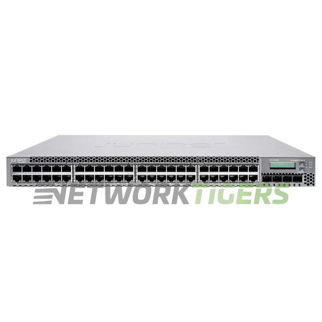 NEW Juniper EX3300-48T EX3300 Series 48x 1GB RJ45 4x 10GB SFP+ Switch