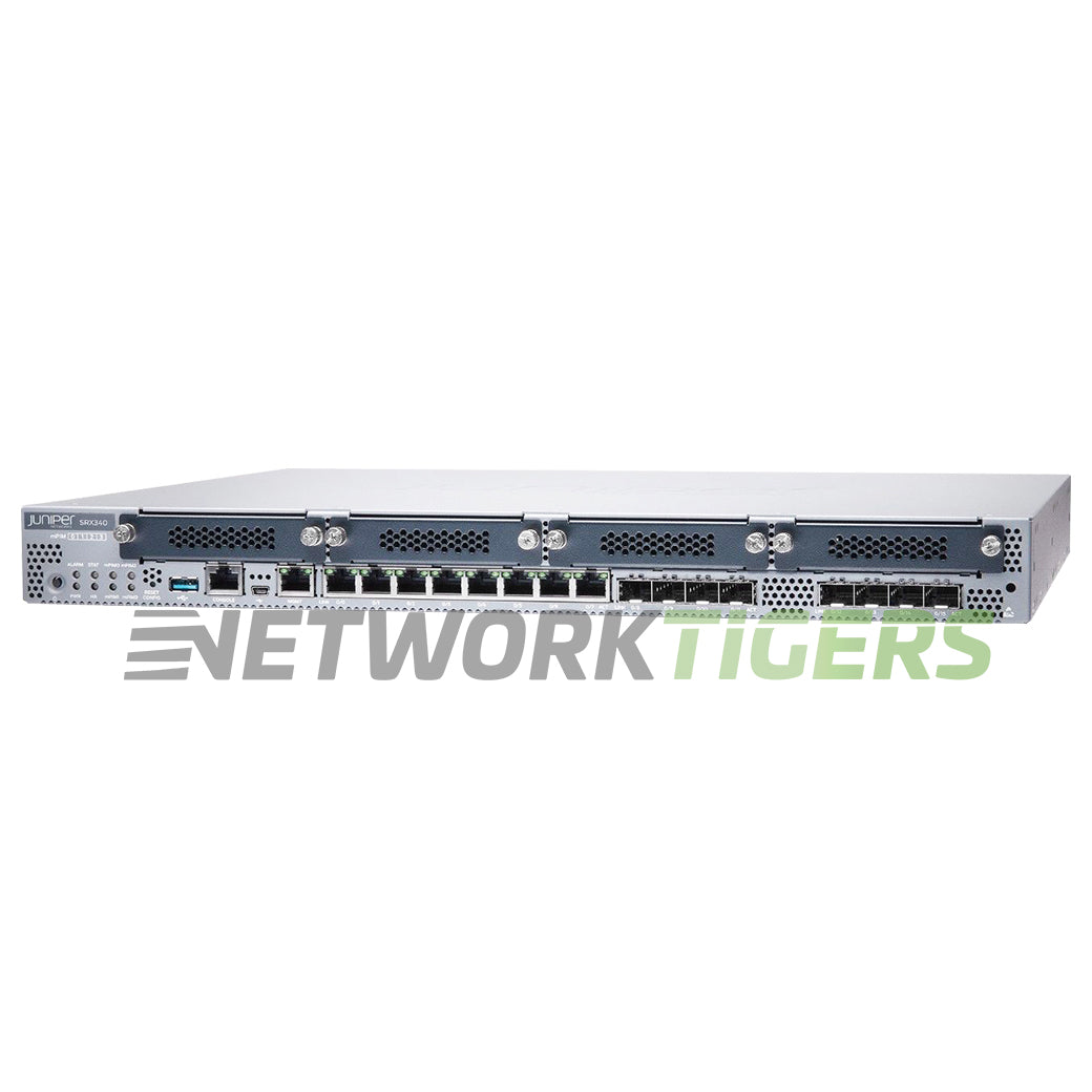 NEW Juniper SRX340-SYS-JE 3 Gbps Services Gateway w/ Junos Software Enhanced
