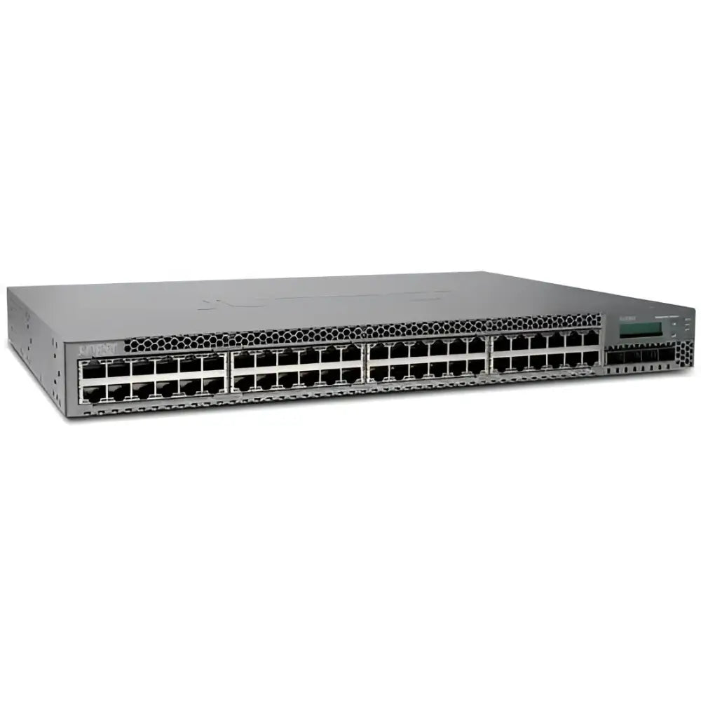 Juniper EX3300-48P 48-Port PoE+ Gigabit Layer 3 Switch with 4x SFP+ Uplinks - Refurbished