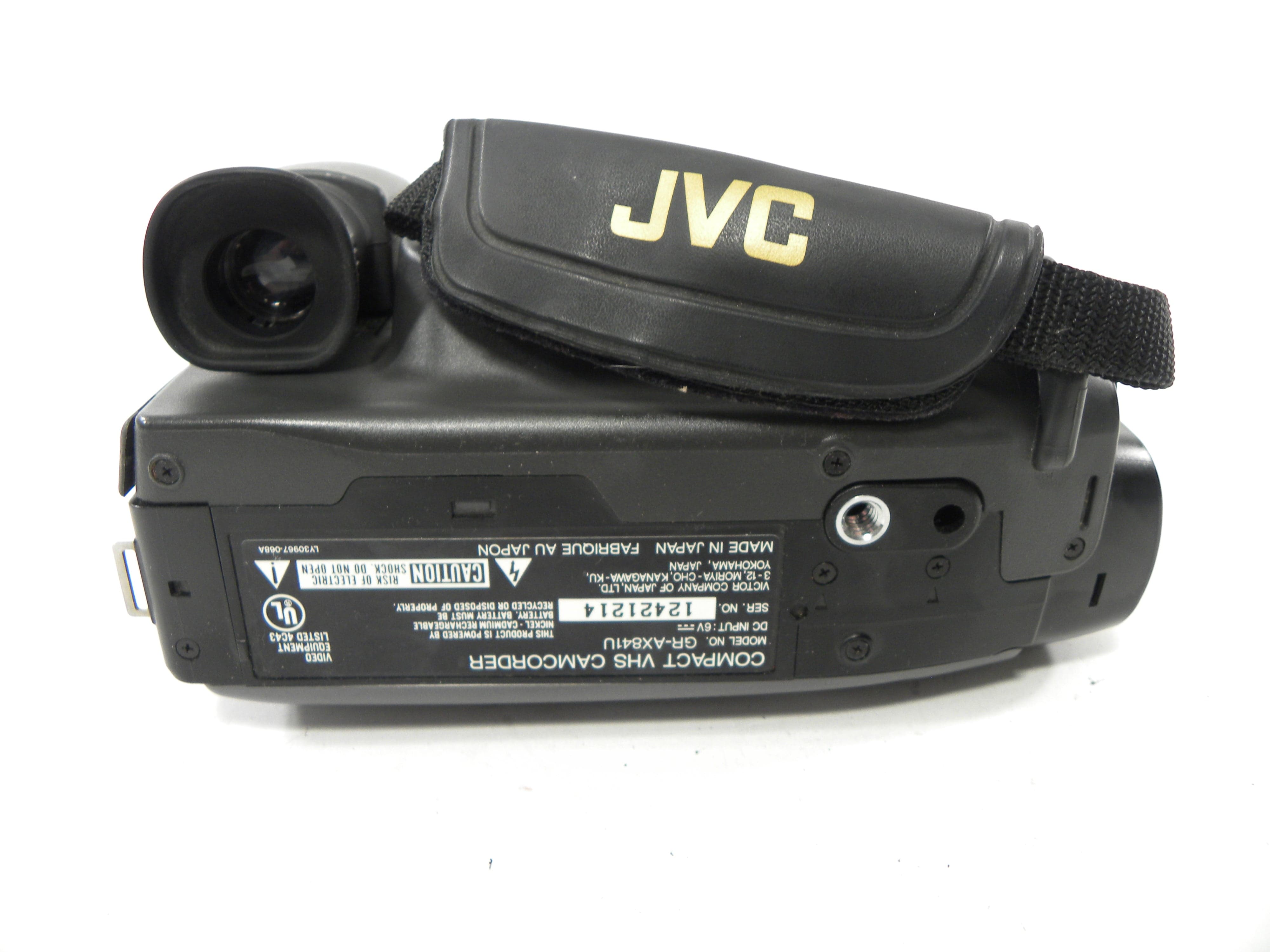 JVC GR-AX8414 VHS-C Camcorder