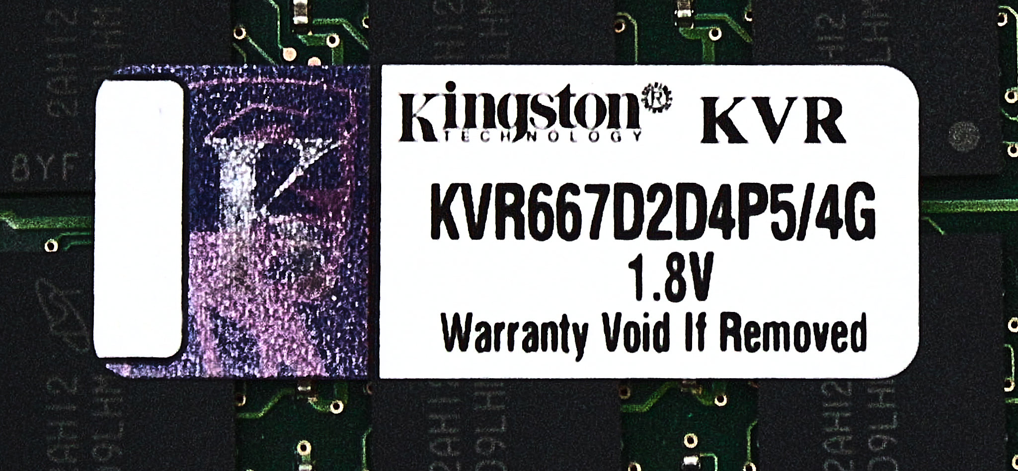 Kingston KVR667D2D4P5/4G 4GB PC2-5300P DDR2-667 2RX4 ECC