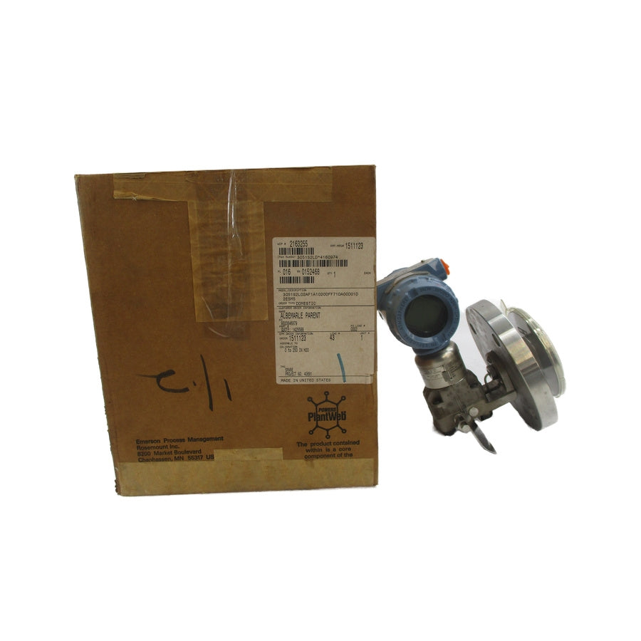 ROSEMOUNT 3051S2LD2AF1A1020DFF71DA00D01D2E5M5 10.5-42.4VDC NSMP