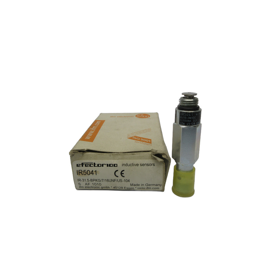 IFM EFECTOR IR5041 IR-31.5-BPKG/7/16UNF/US-104 10-36VDC NSMP