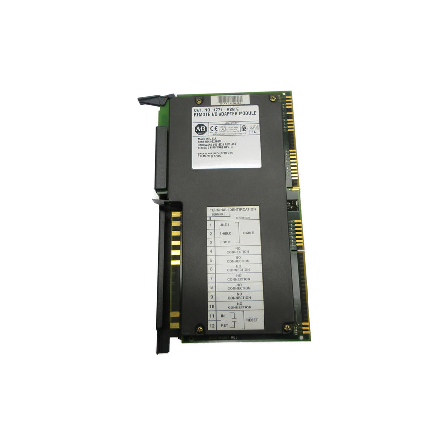 ALLEN BRADLEY 1771-ASB SER. E F/W H REV. A01 UNMP
