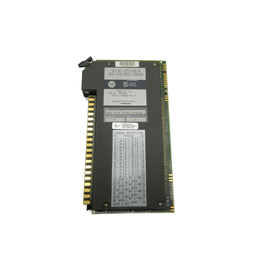 ALLEN BRADLEY 1771-VHSC SER. A F/W B NSNP