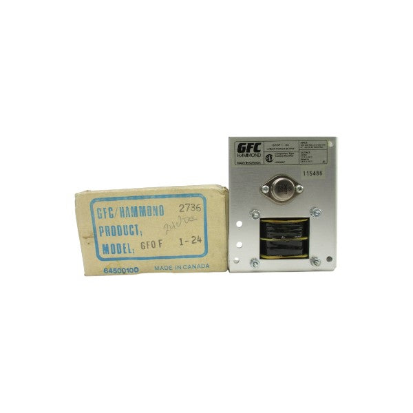 GFC HAMMOND GFOF1-24 105-125/210-250VAC NSMP