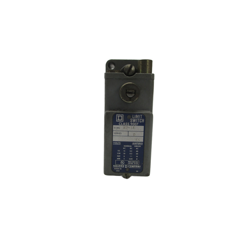 SQUARE D 9007AW-14 SER. D 600V 40A NSNP