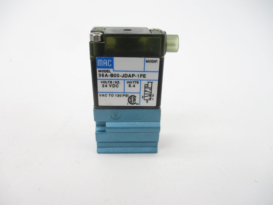 MAC 36A-B00-JDAP-1FE 24VDC 120PSI NSMP
