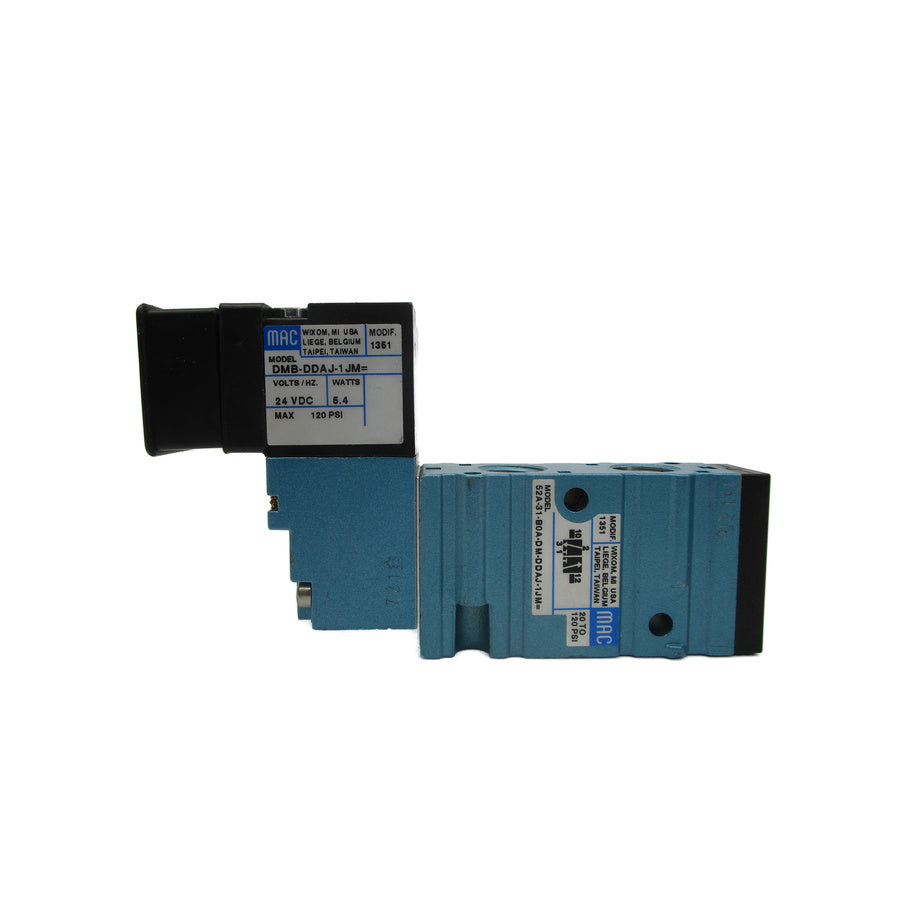MAC 52A-31-B0A-DM-DDAJ-1JM 24VDC 20-120PSI NSNP