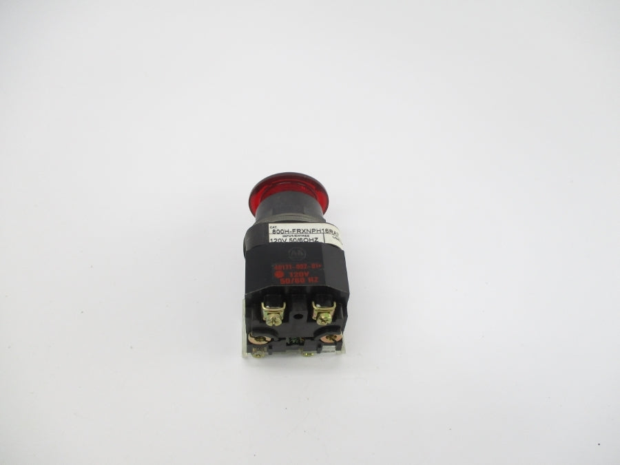 ALLEN BRADLEY 800H-FRXNPH16R47 SER. F 120V NSNP