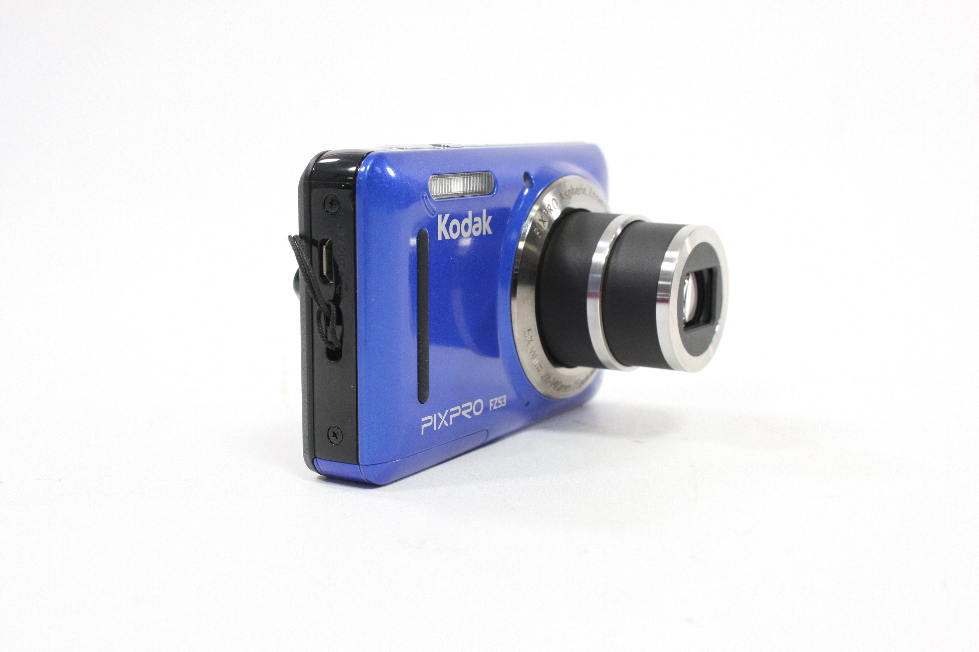 Kodak PixPro FZ53 Digital Point-and-Shoot 5x Zoom 16 mp (Blue)