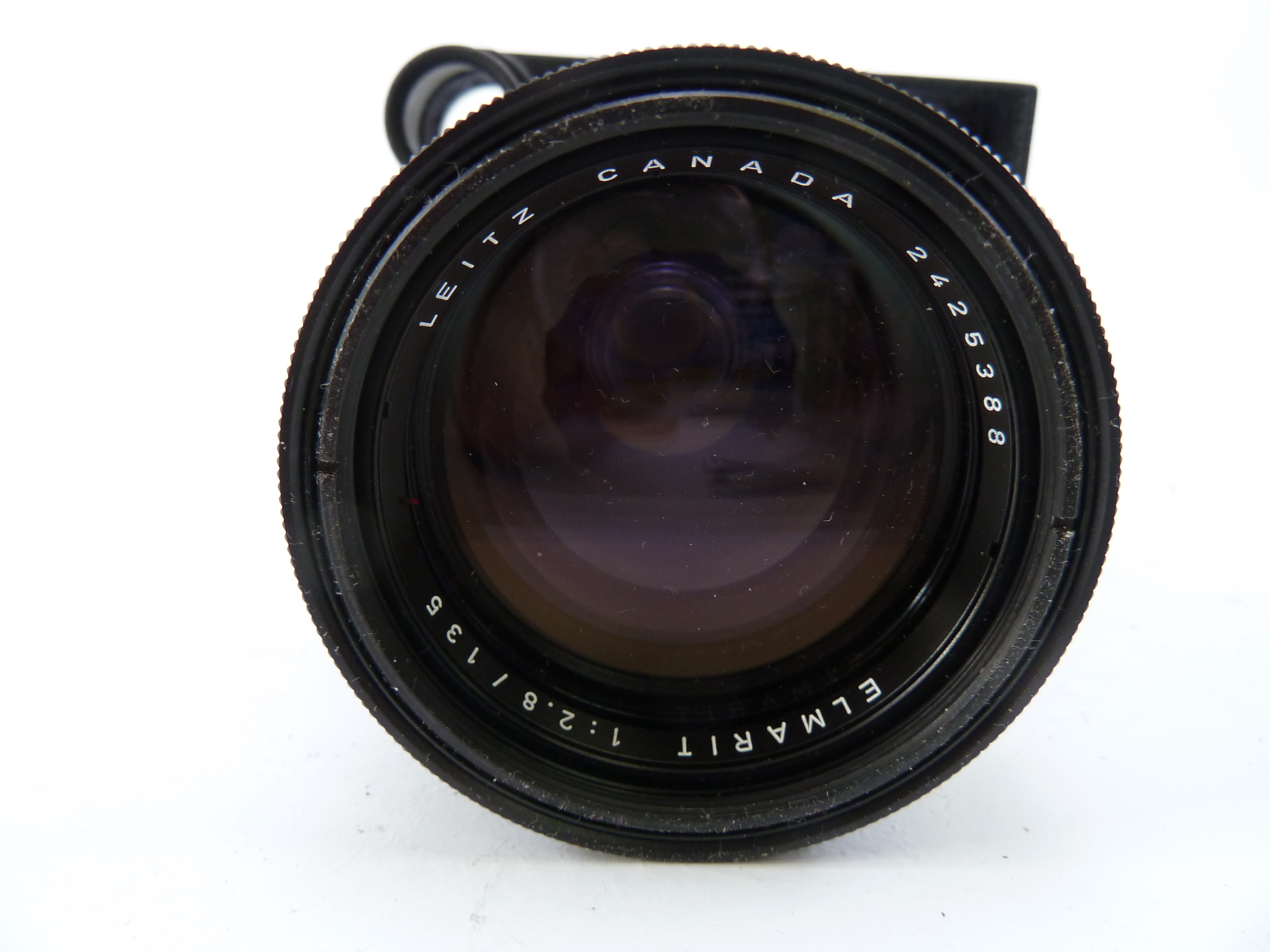 Leica Elmarit Type II Black 135MM f2.8 M Mount w/goggles made in Canada