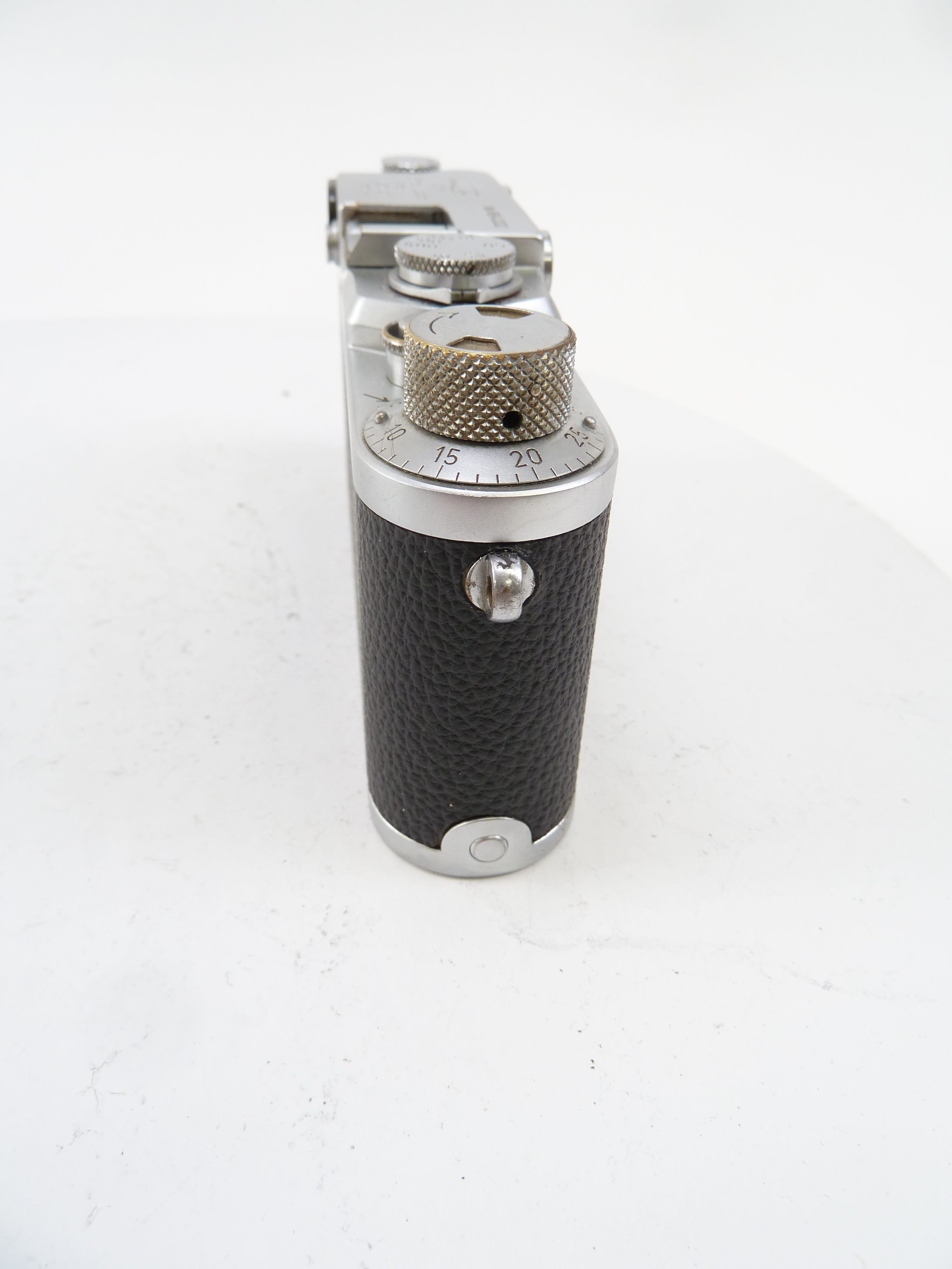 Leica IIf Red Dial 35MM Camera Body AS IS