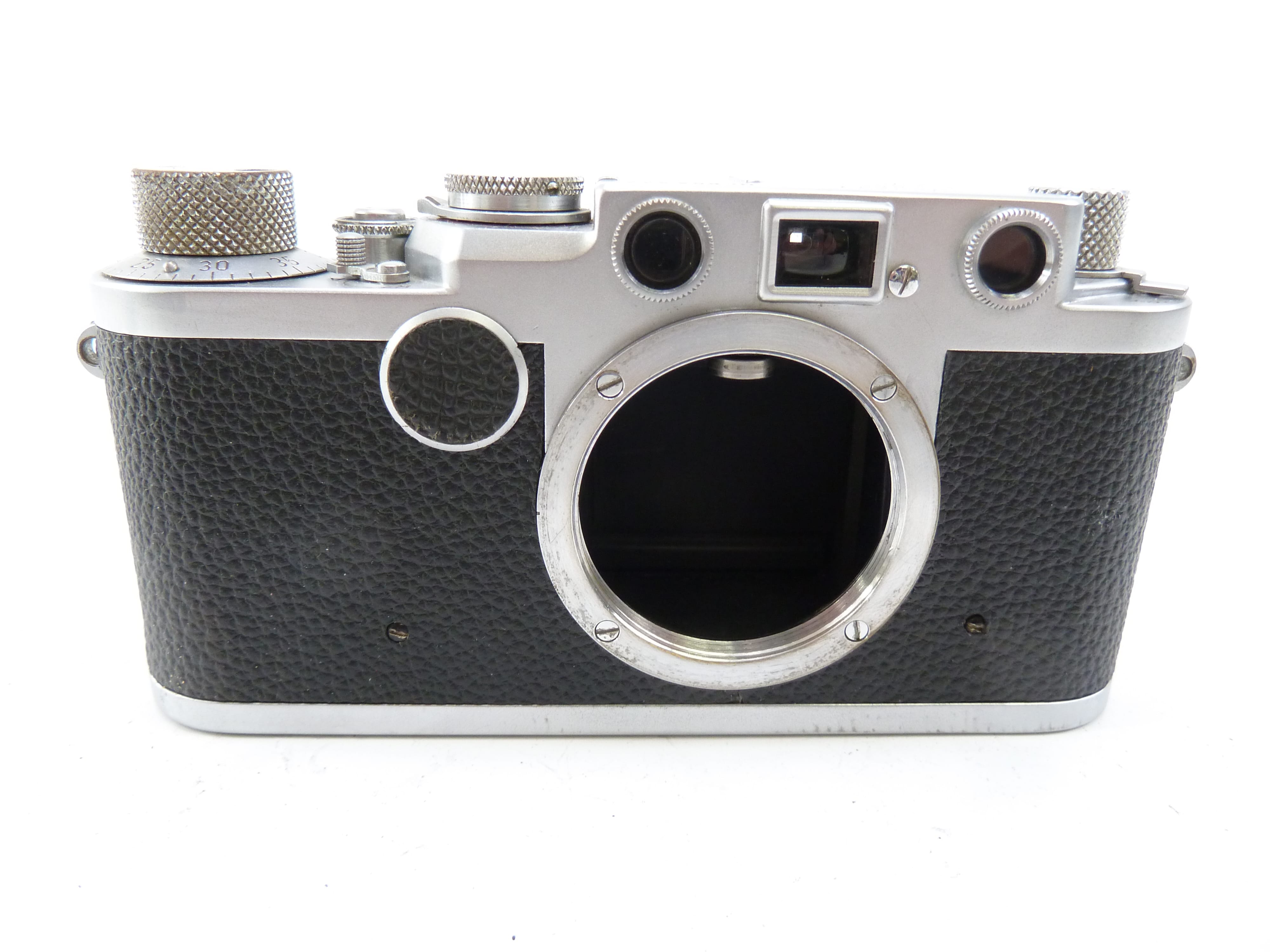 Leica IIf Red Dial 35MM Camera Body AS IS