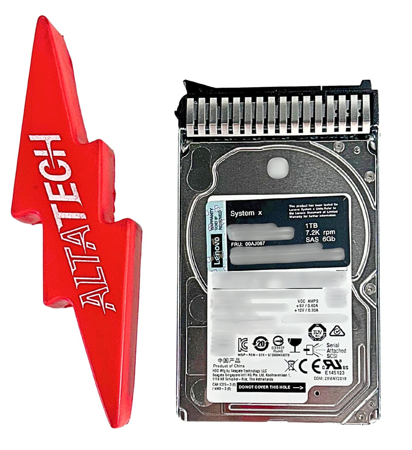 Lenovo 00AJ087 1TB 7.2K SAS 2.5 inch Hard Disk Drive G3HS
