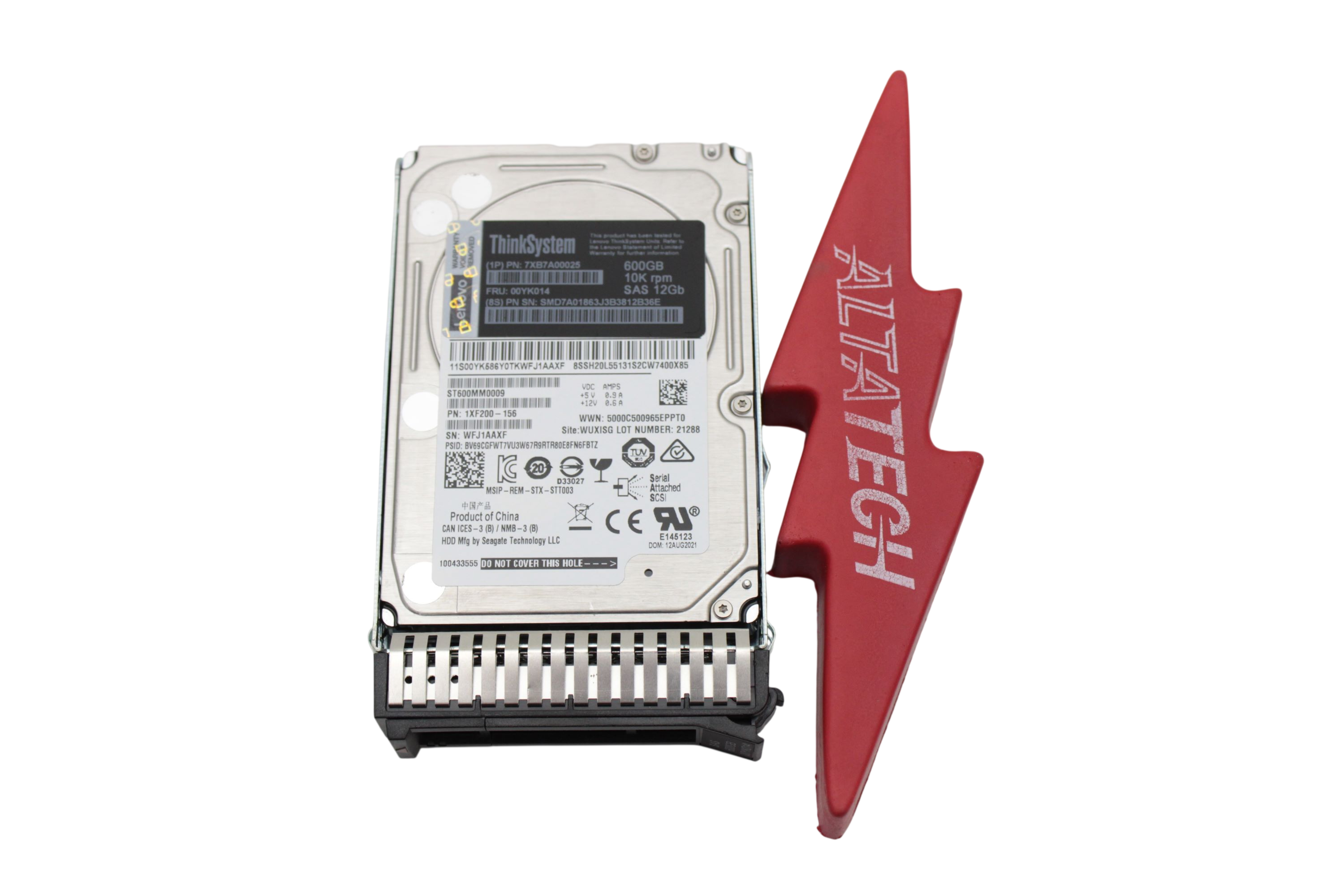 Lenovo 00YK014 600GB 10K 12G SAS 2.5" HDD