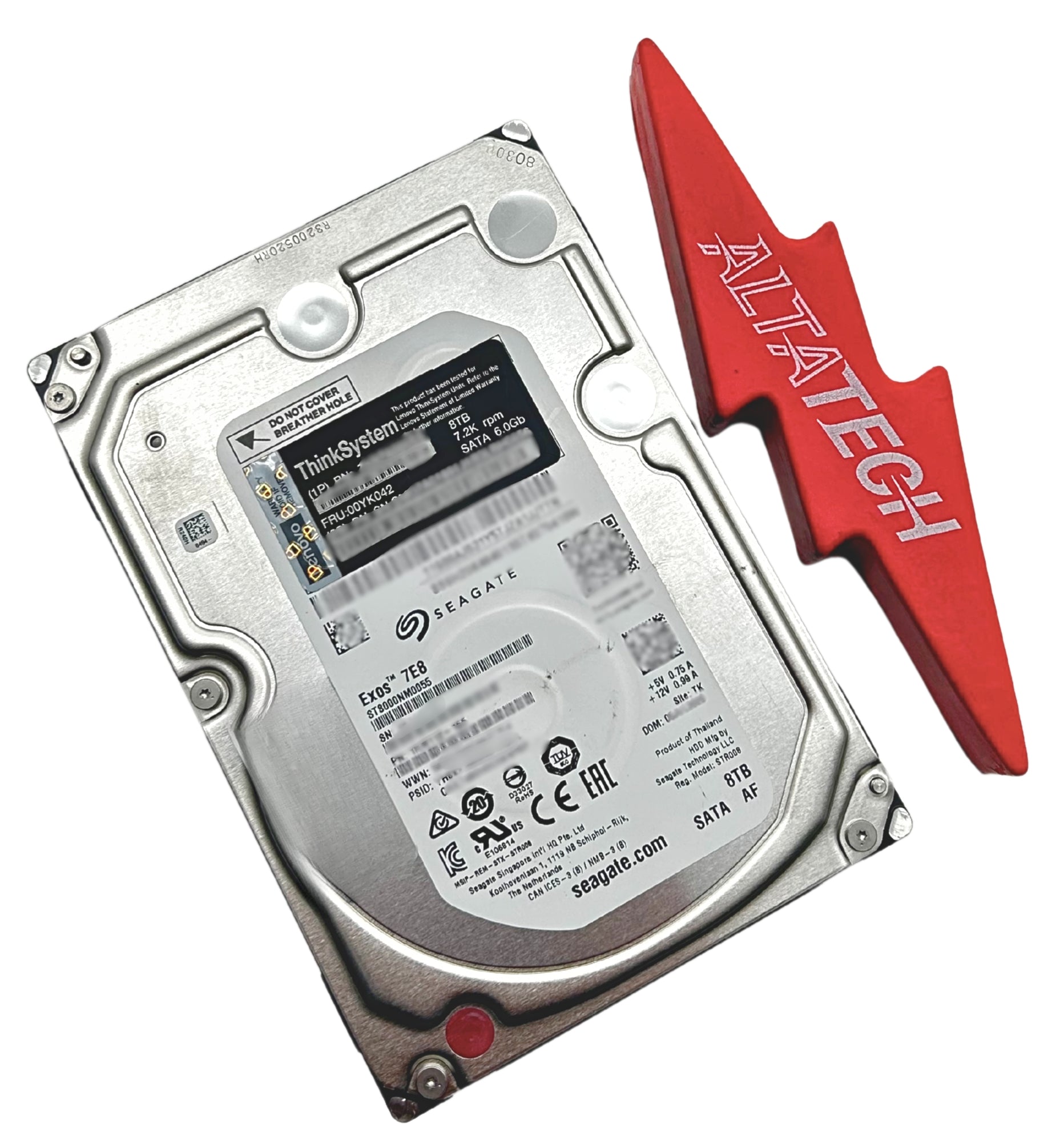 Lenovo 00YK042 8TB 7.2K SATA 6G 512E 3.5" HDD