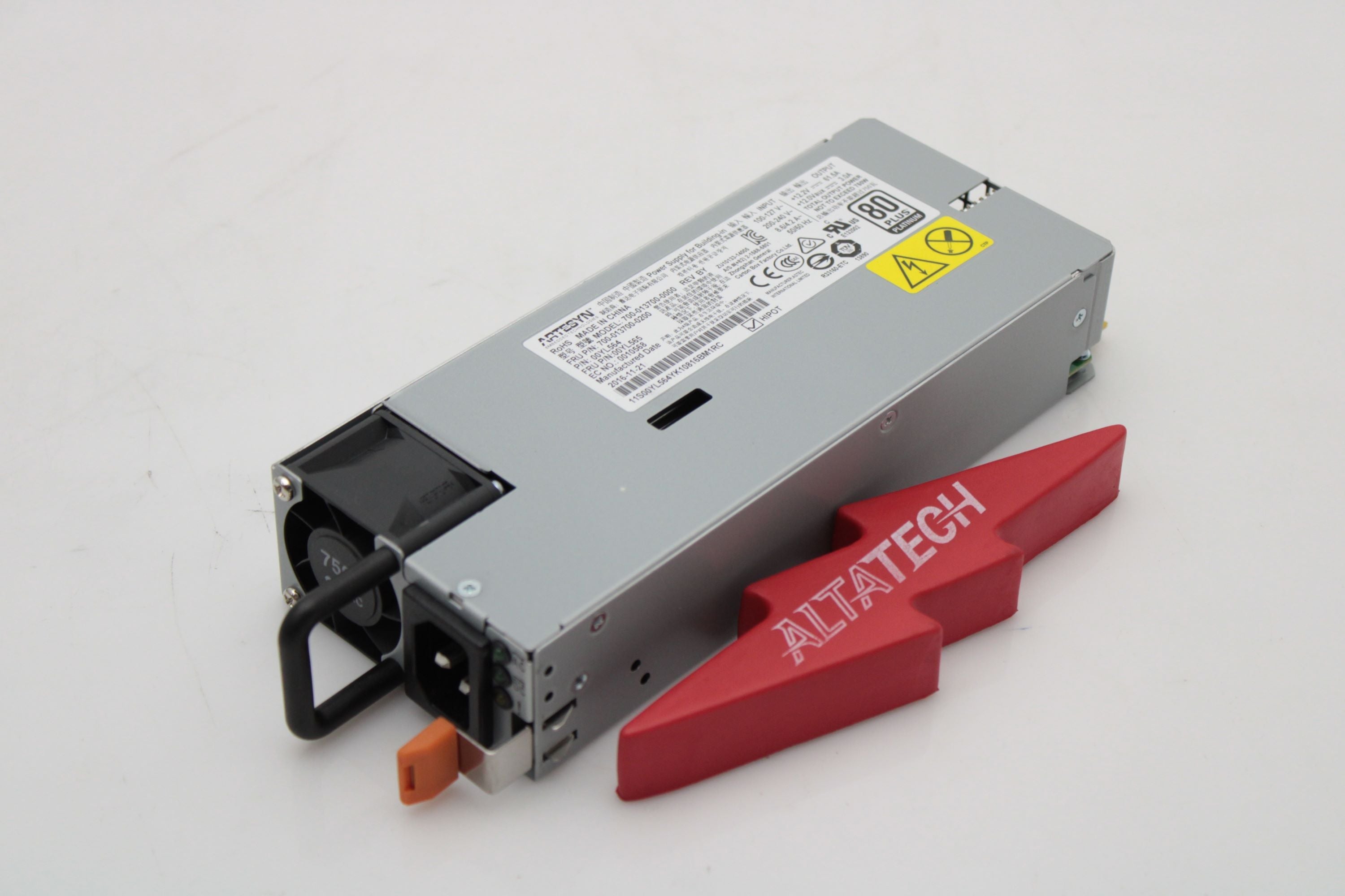 Lenovo 00YL565 750W HIGH EFFICIENCY POWER X3650 M5