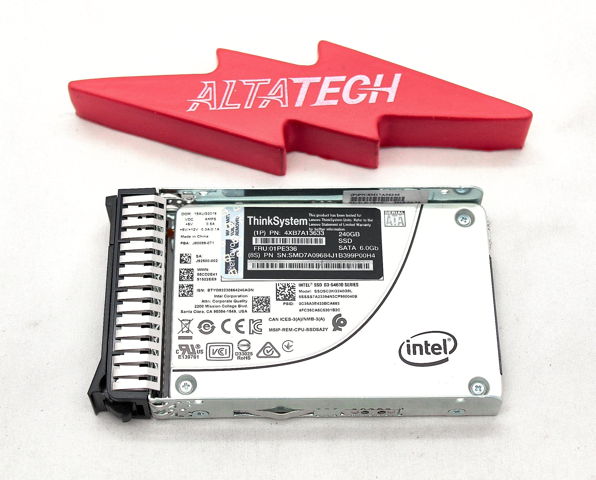 Lenovo 01PE336 S4610 240GB 6G SATA 2.5" SSD