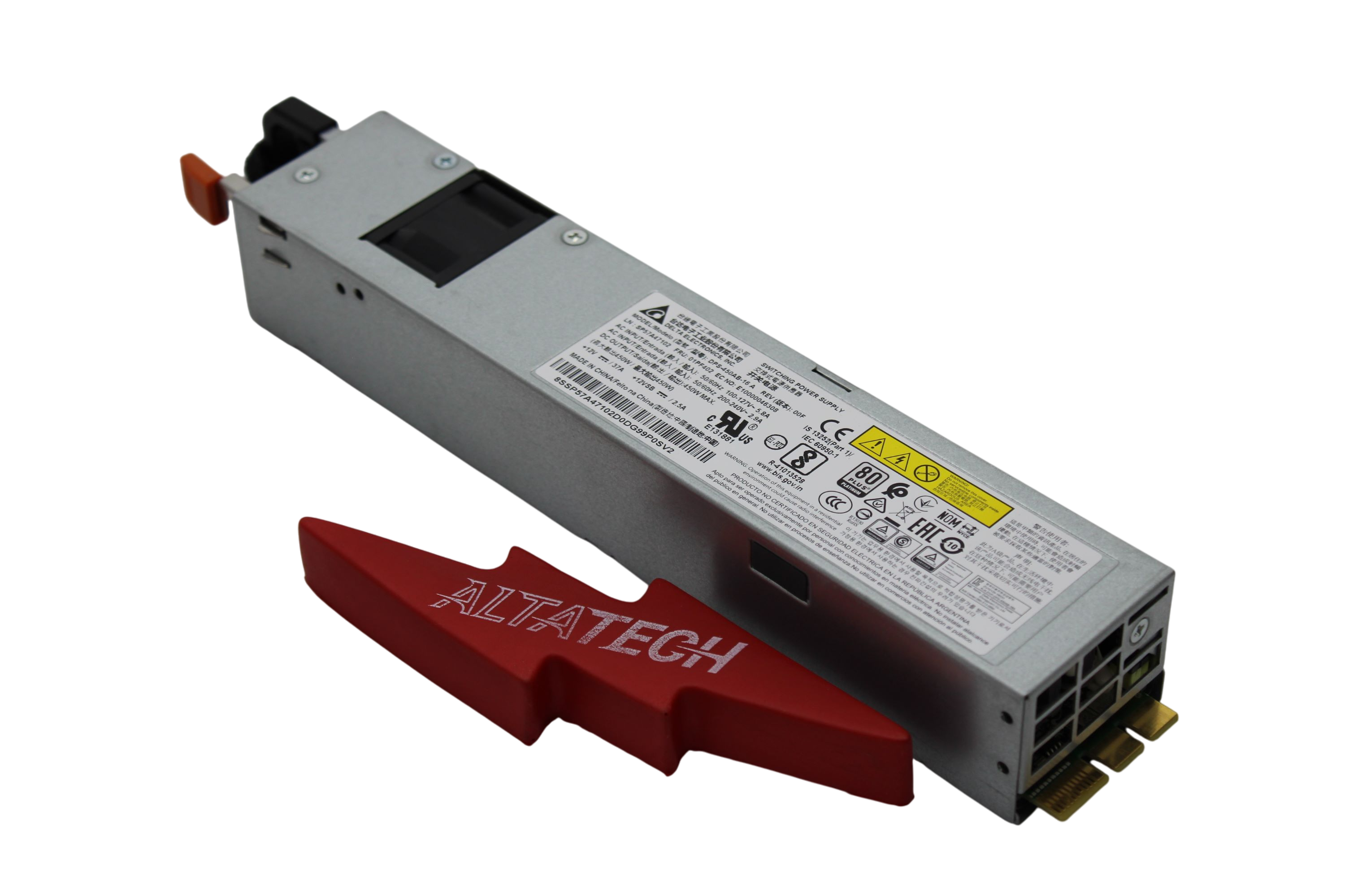 Lenovo 01PF402 450W 230V/115V PLATINUM HOTSWAP PSU
