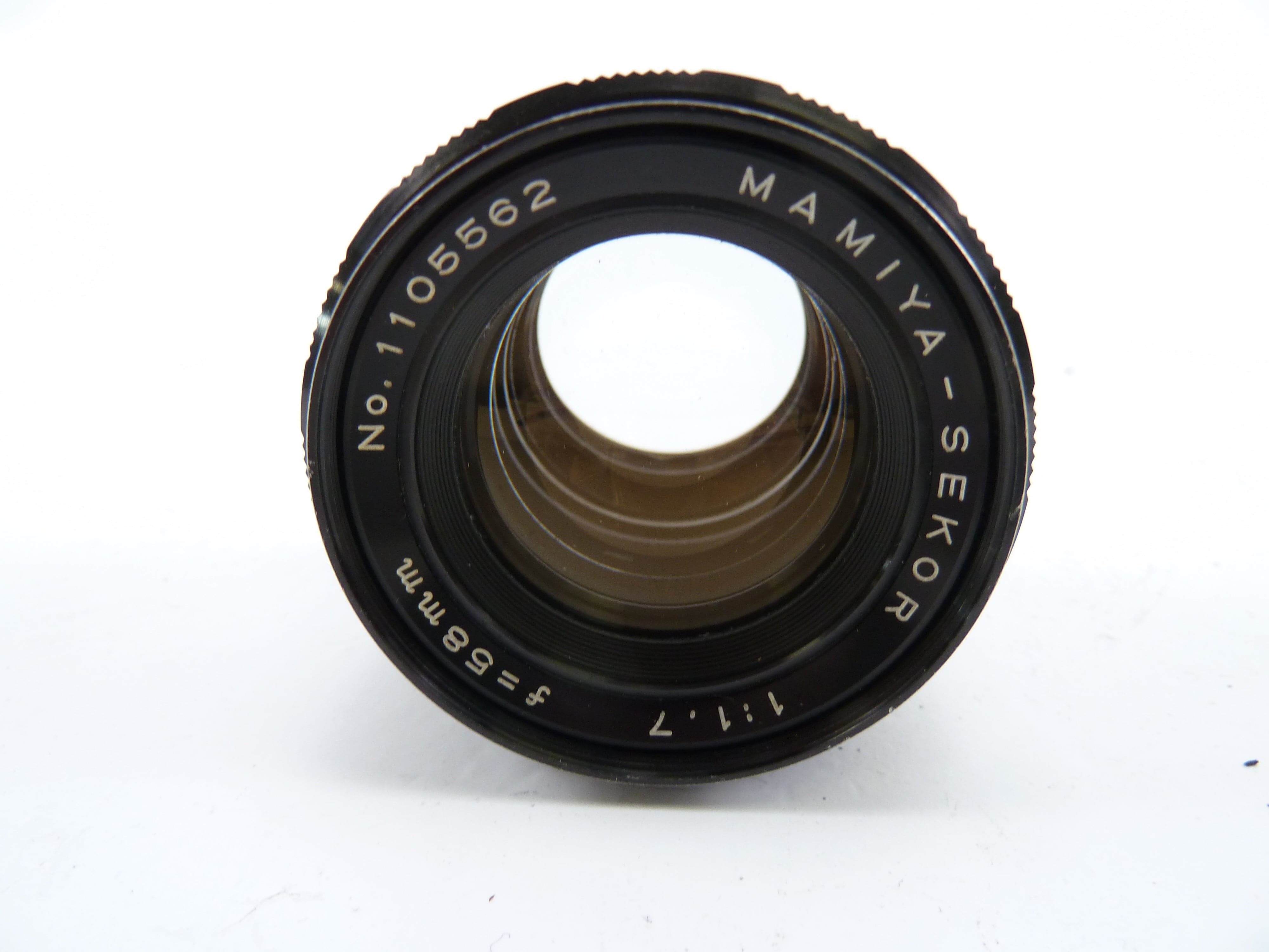 Mamiya 58MM F1.7 M-42 Mount (Screw Mount)
