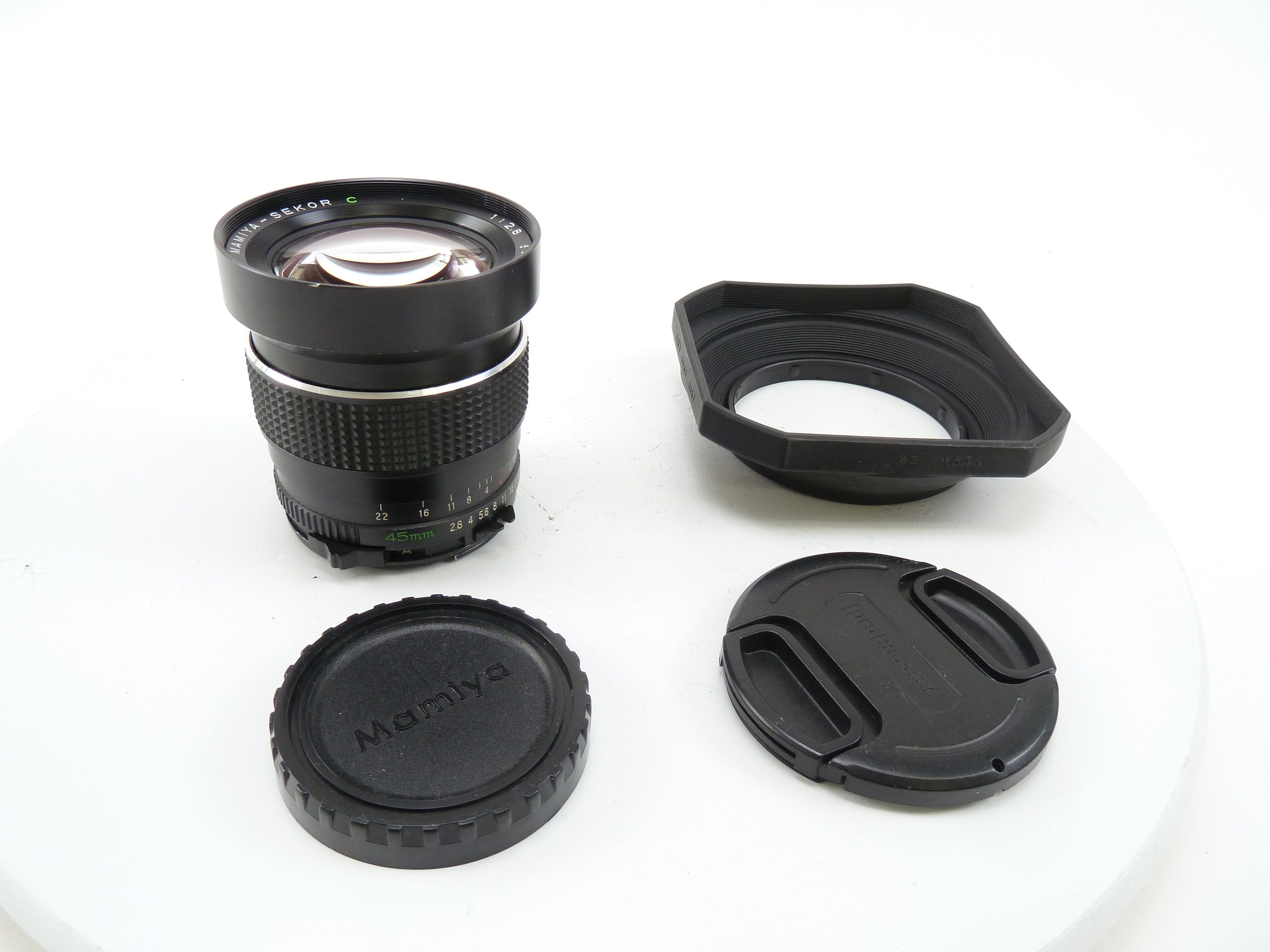 Mamiya 645 Pro 45MM f2.8 C Wide Angle Lens