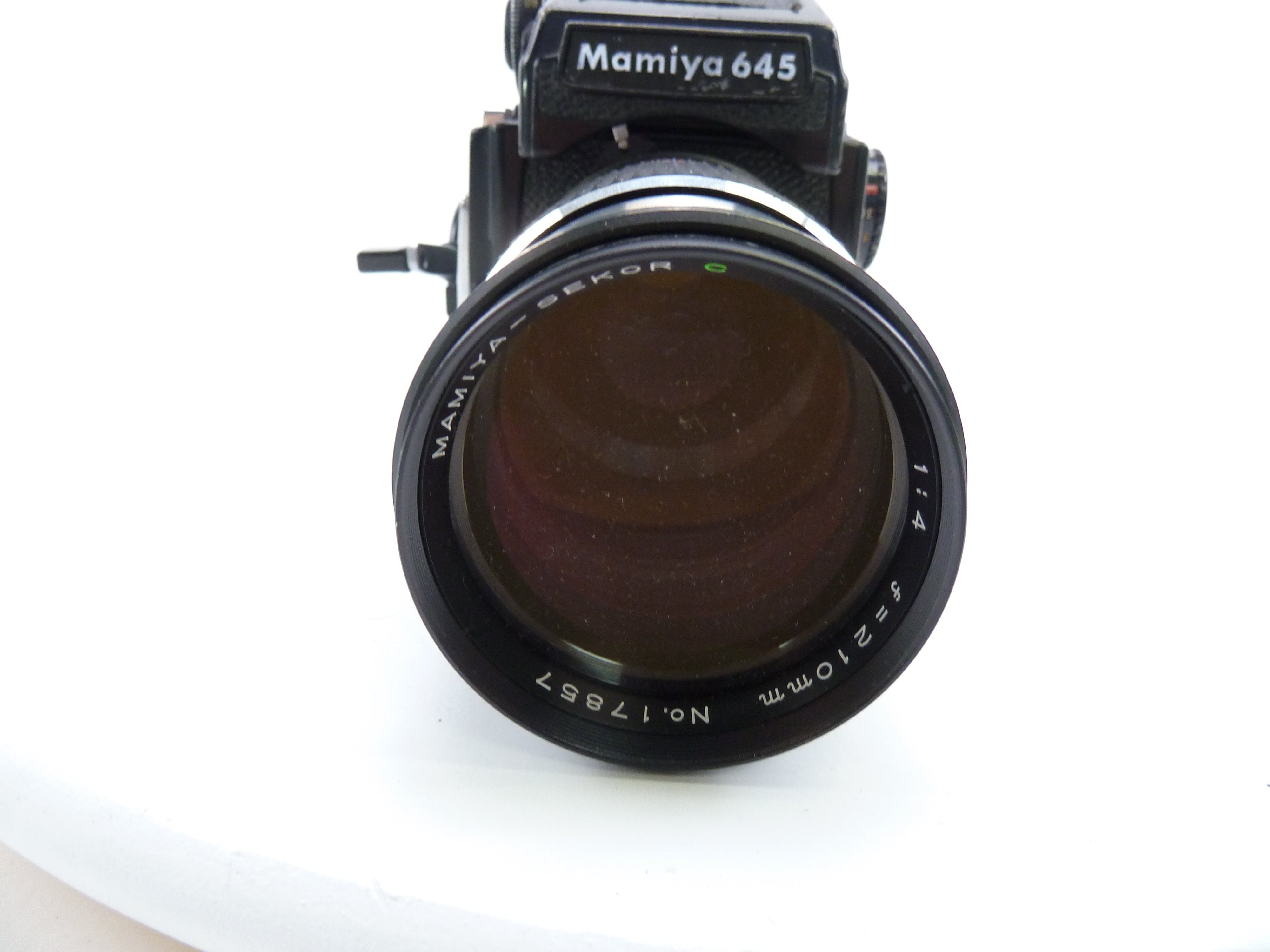 Mamiya M645 1000S Kit with Prism Finder and 210MM f4 C Lens