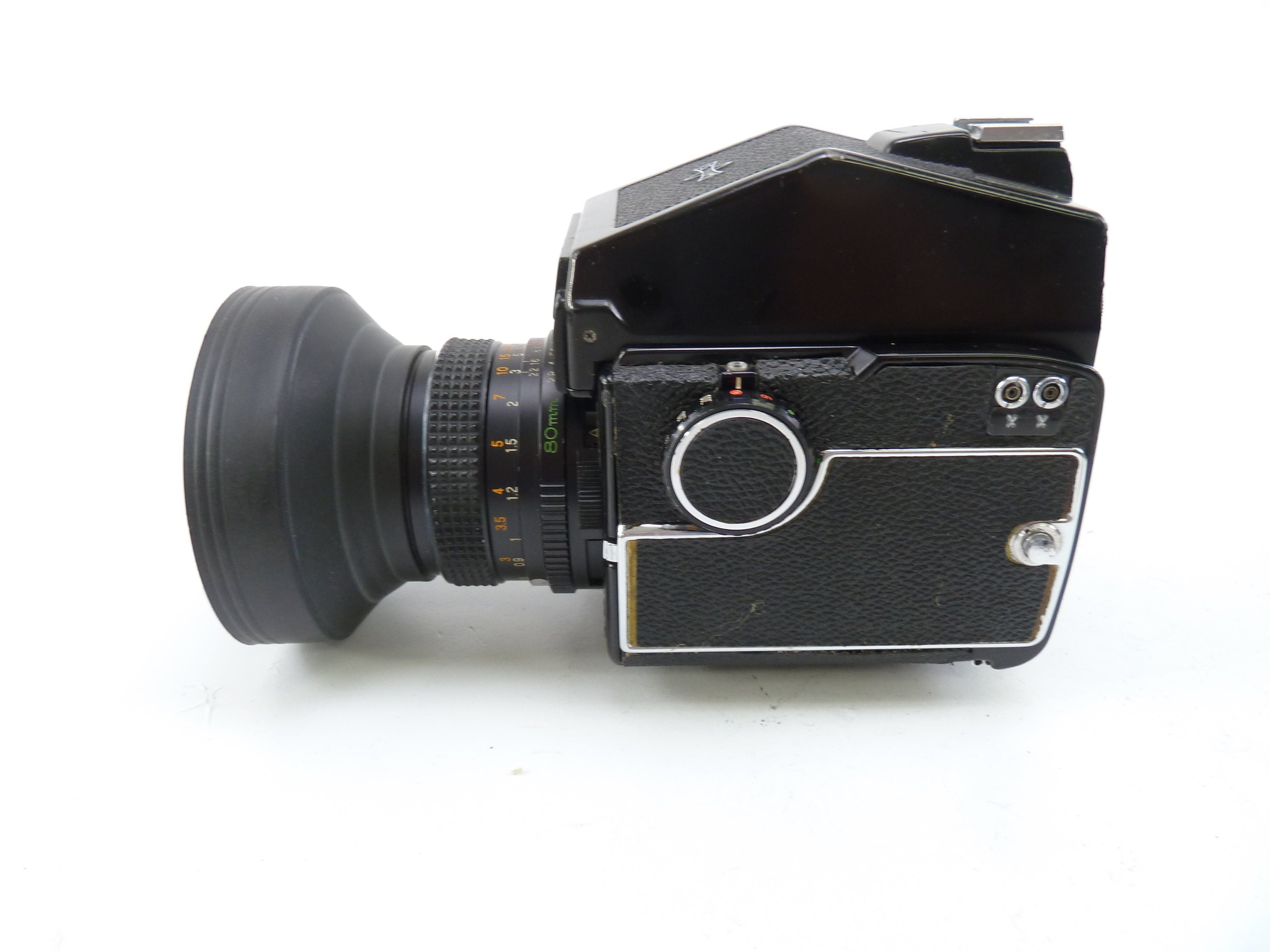Mamiya M645 with CDS Meter Prism and 80MM f2.8 C Lens