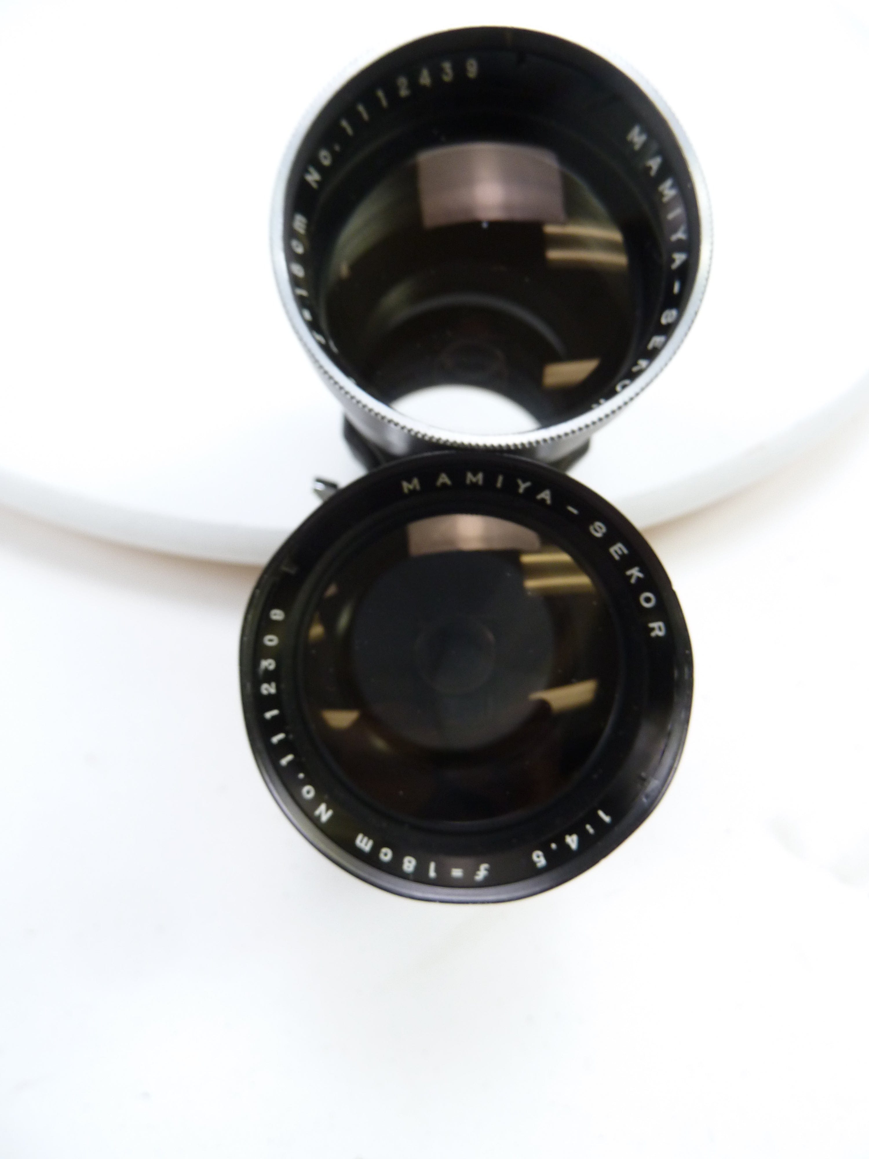 Mamiya Twin Lens Reflex 180MM f4.5 Telephoto Lens being sold AS IS