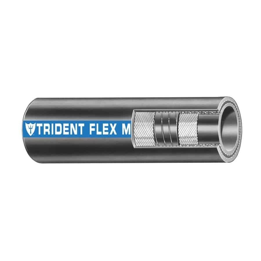 Trident Marine 100-0786 100 Series Flex Wet Exhaust & Water Hose 7/8" By the Ft