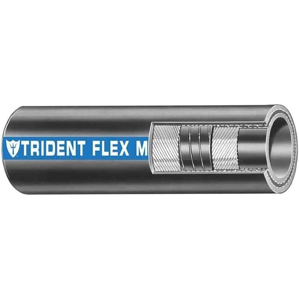 Trident Marine 250-4000-48 Trident Flex Hardwall Exhaust Hose, 4" x 4'