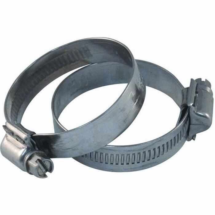 Trident Marine 710-5001 Non-Perforated Worm Gear Hose Clamp 15/32" 5 1/8 6 1/2", 10-Pack