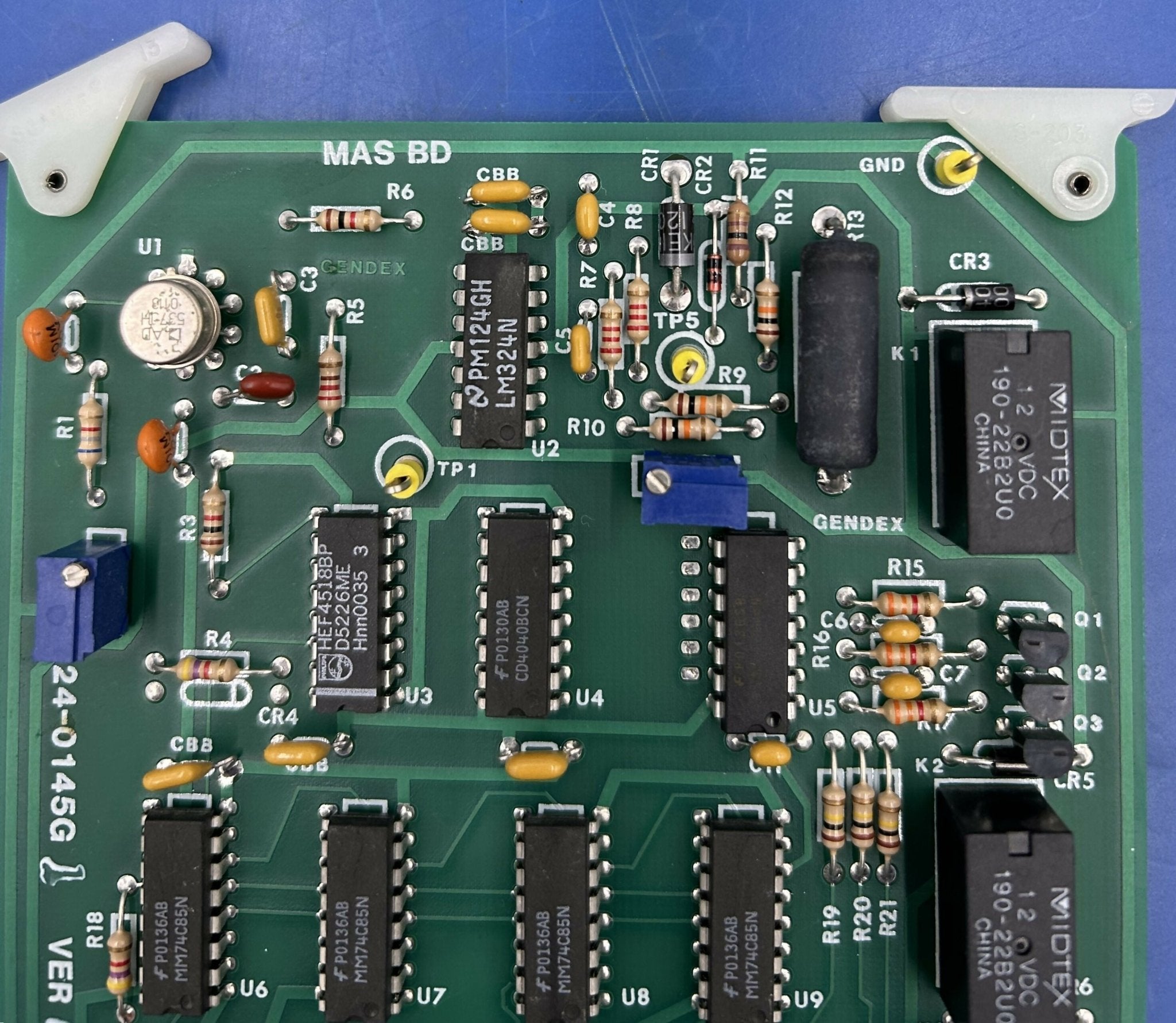 MAS BOARD (124--0145 G1 REV 4) DEL MEDICAL