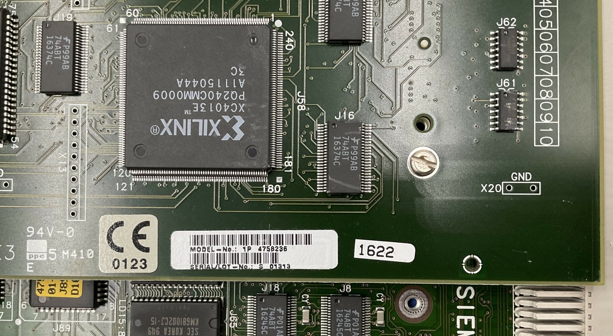 MC4C40 D10/D11 BOARD (0738444/04758236/04758210 SIEMENS