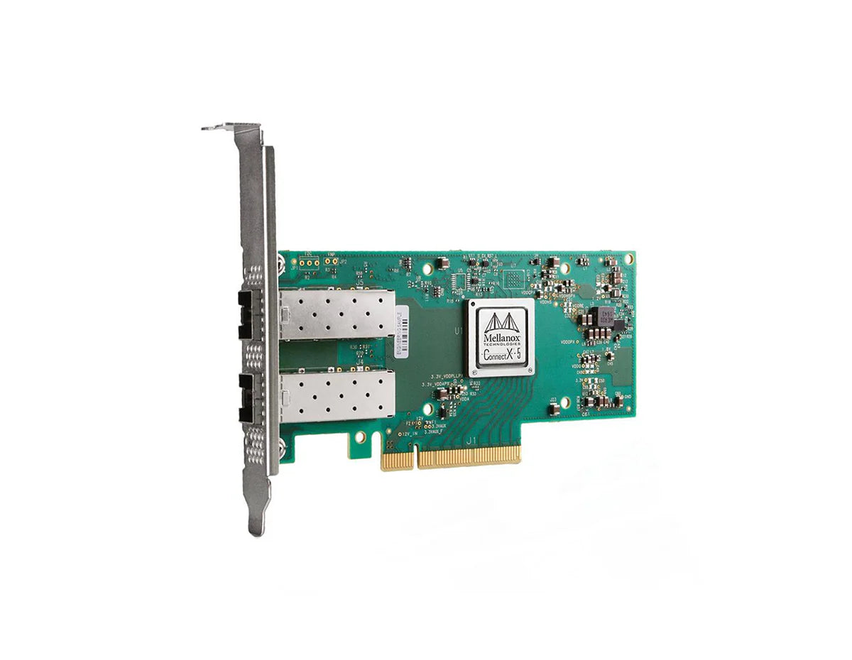 Mellanox MCX512A-ACAT 25GbE Adapter - Rear View | Alo Tech Solutions