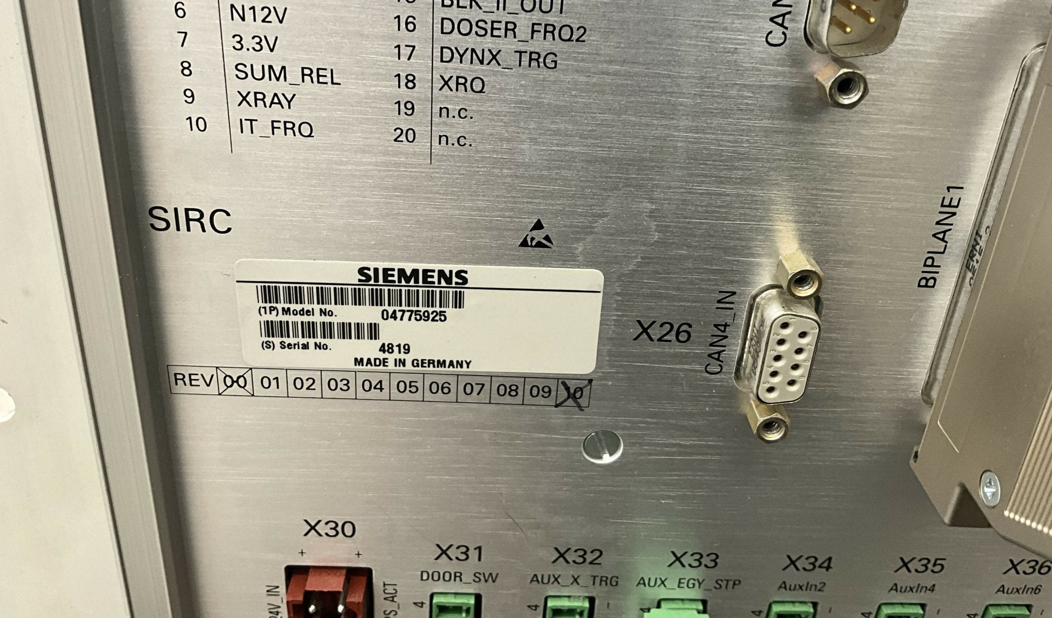MED RTC V3/DH RTC BASIC HW (07263759/07263742/04775925 SIEMENS