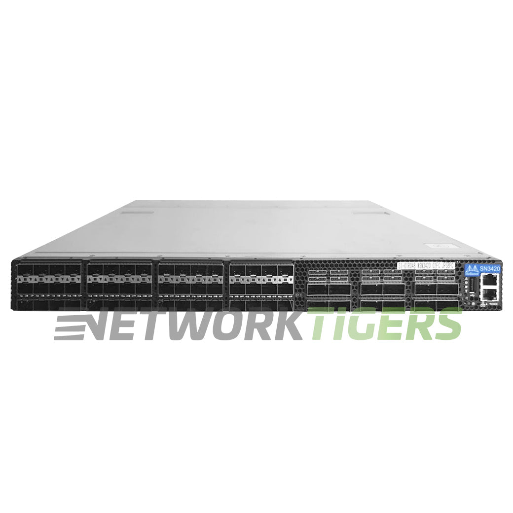 NEW Nvidia Mellanox MSN3420-CB2FC 48x 25GB SFP28 6x QSFP28 B-F (P2C) CL Switch