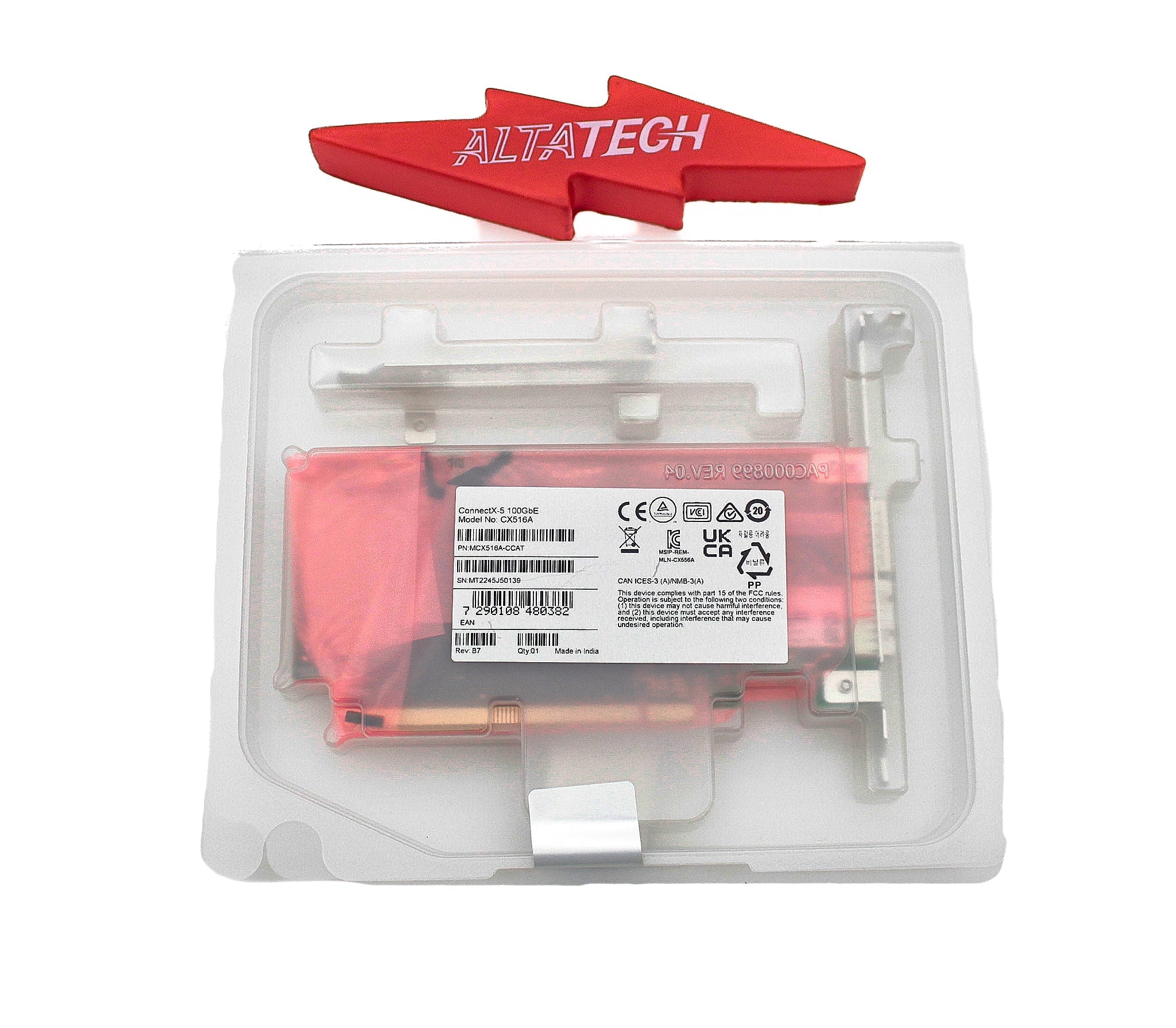 Mellanox MCX516A-CCAT MELLANOX 100GB DP QSFP28 PCIE