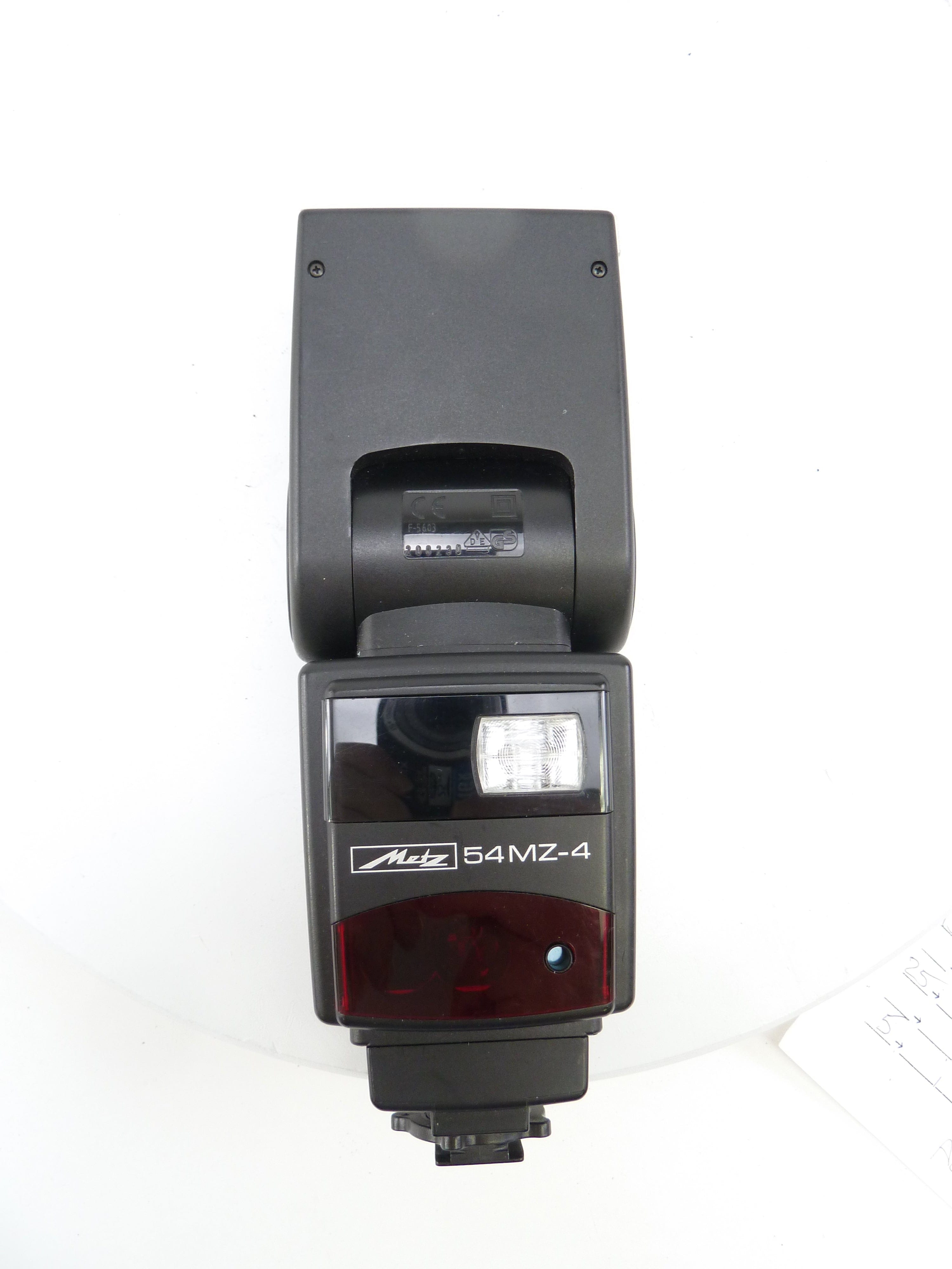 Metz 54MZ-4 Shoe Mount Flash with SCA3952 Mamiya 645 AF Module