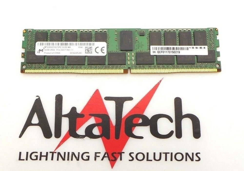 Micron MTA36ASF4G72PZ-2G3B 32GB PC4-19200T ECC RDIMM | Alo Tech Solutions