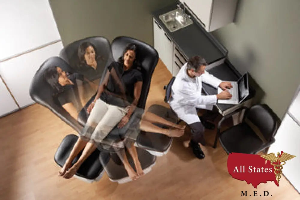 MIDMARK 647 PODIATRY CHAIR WITH SWIVEL