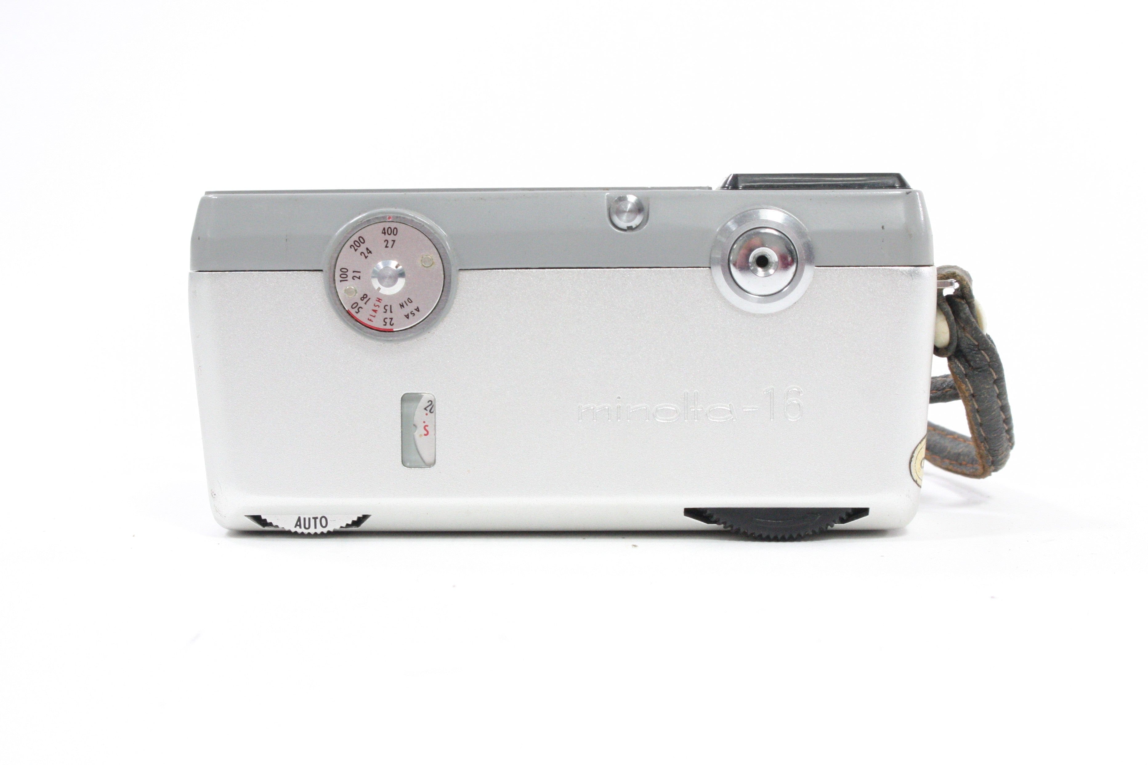 Minolta - 16 E.E. 16mm Camera with 20mm f/2.5 Lens
