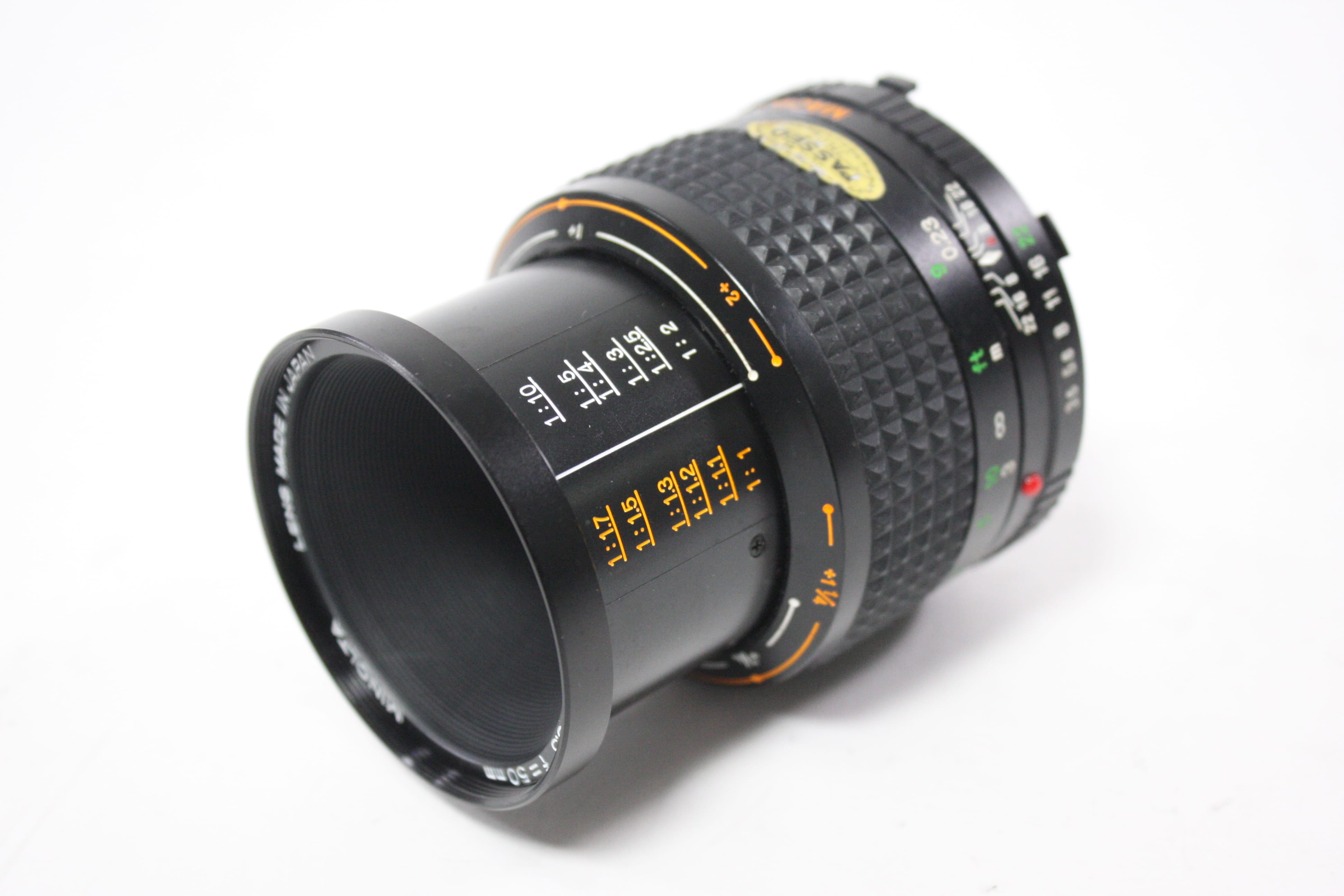 Minolta 50mm f/3.5 Macro Rokkor-X Lens for Minolta MD Mount