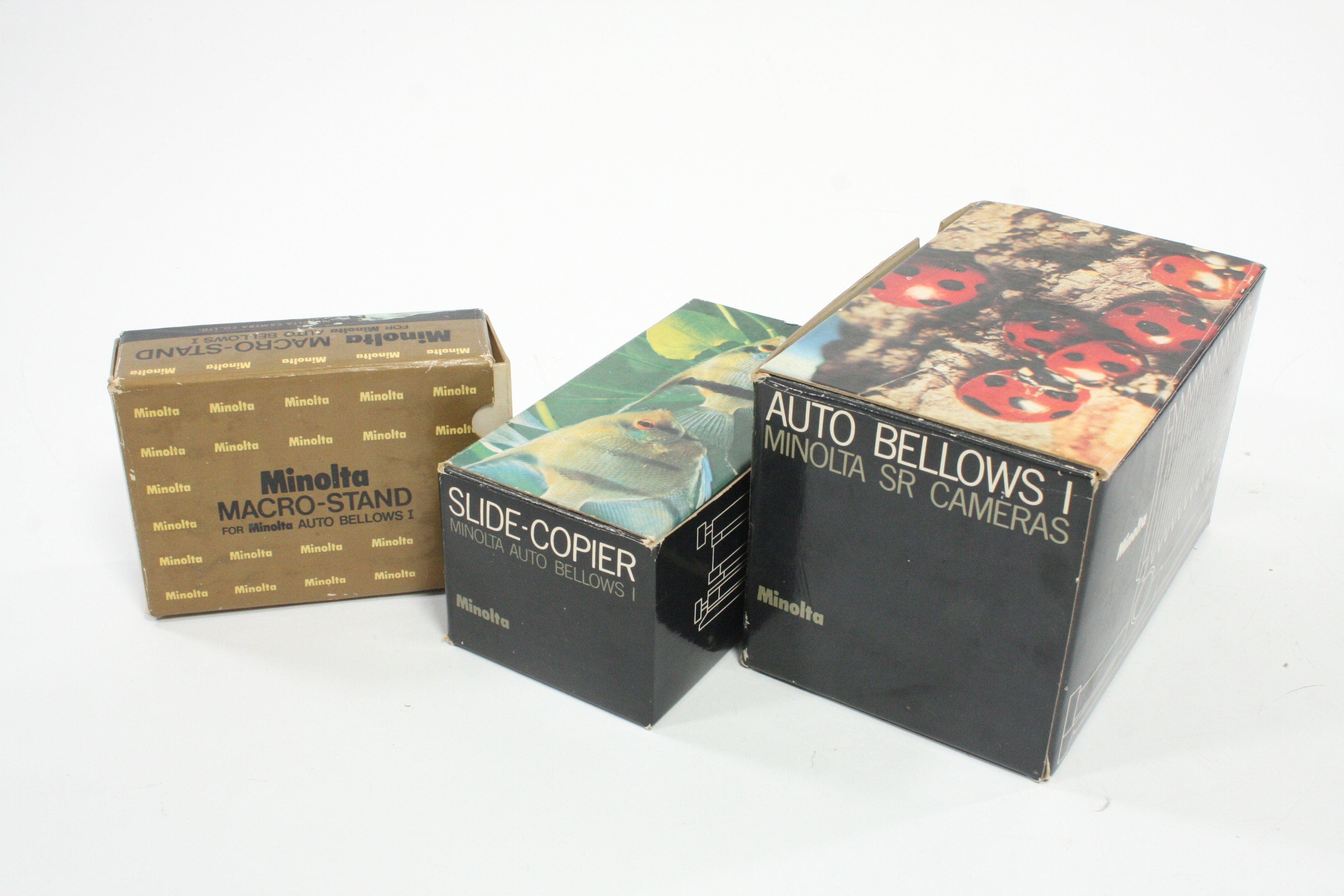 Minolta Auto Bellows, Minolta Slide Copier & Minolta Micro-Stand Set