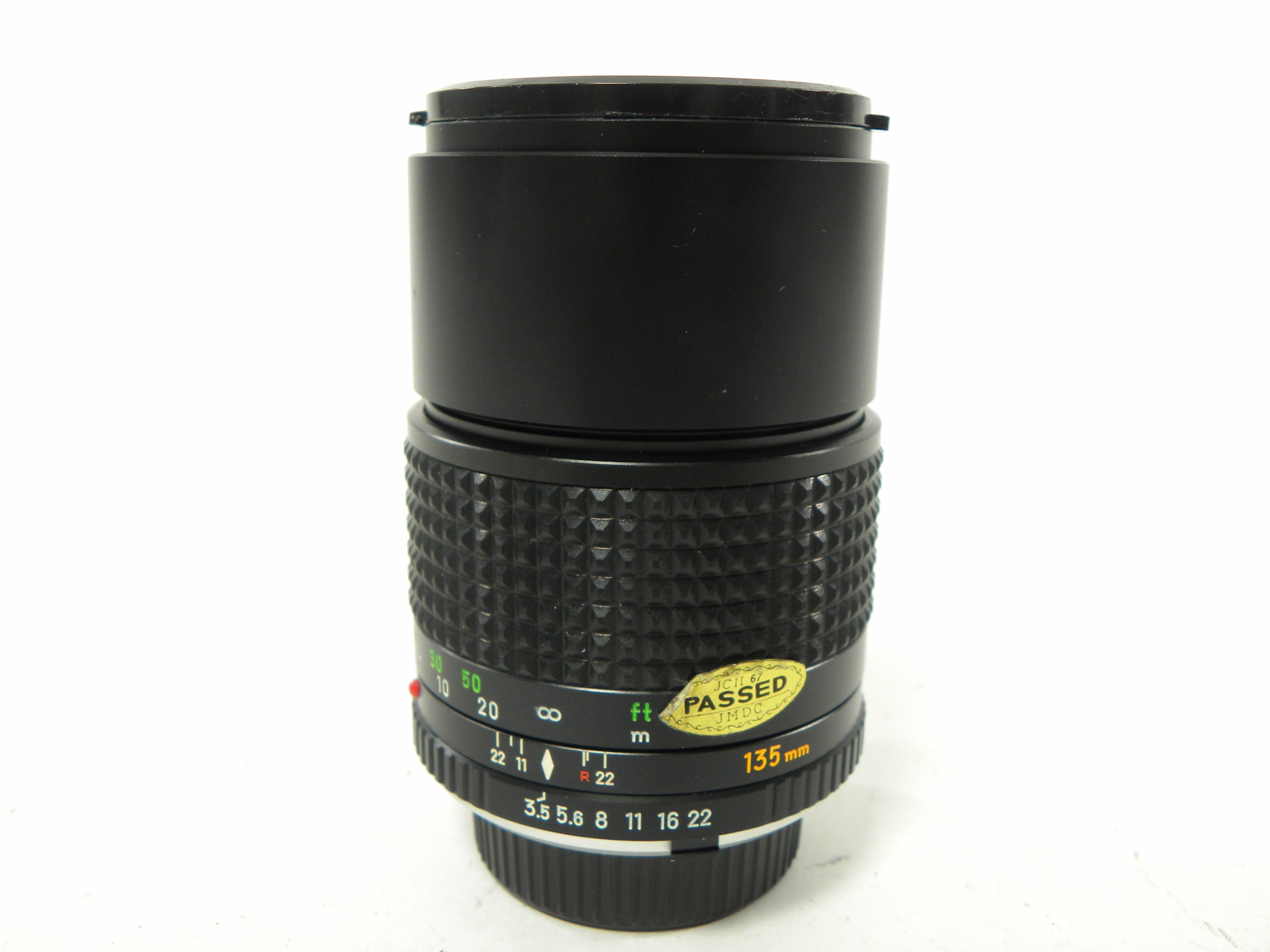 Minolta MC Tele Rokkor-X 135mm f3.5