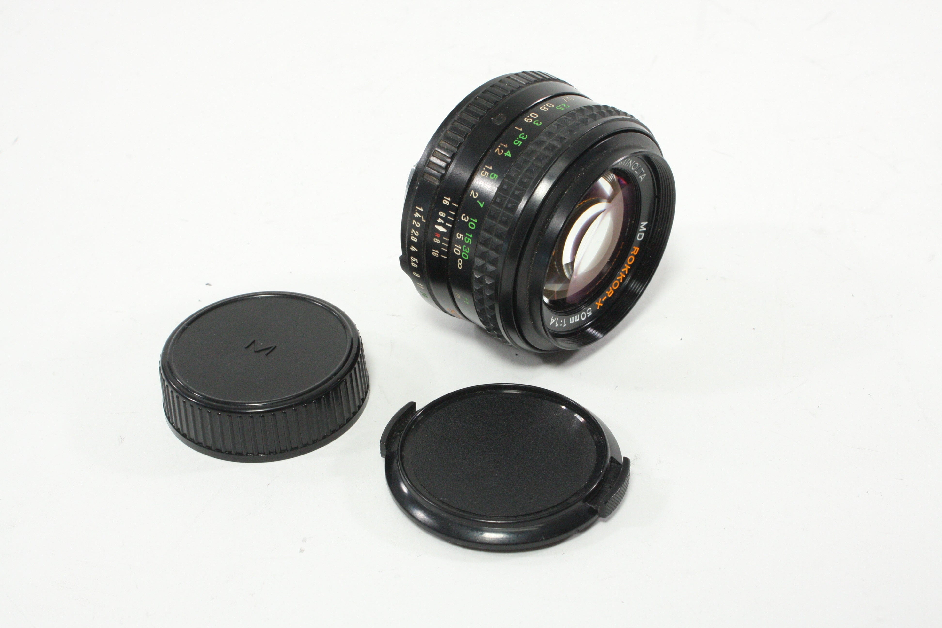 Minolta Rokkor-X 50mm f/1.4 Lens for Minolta MD Mount