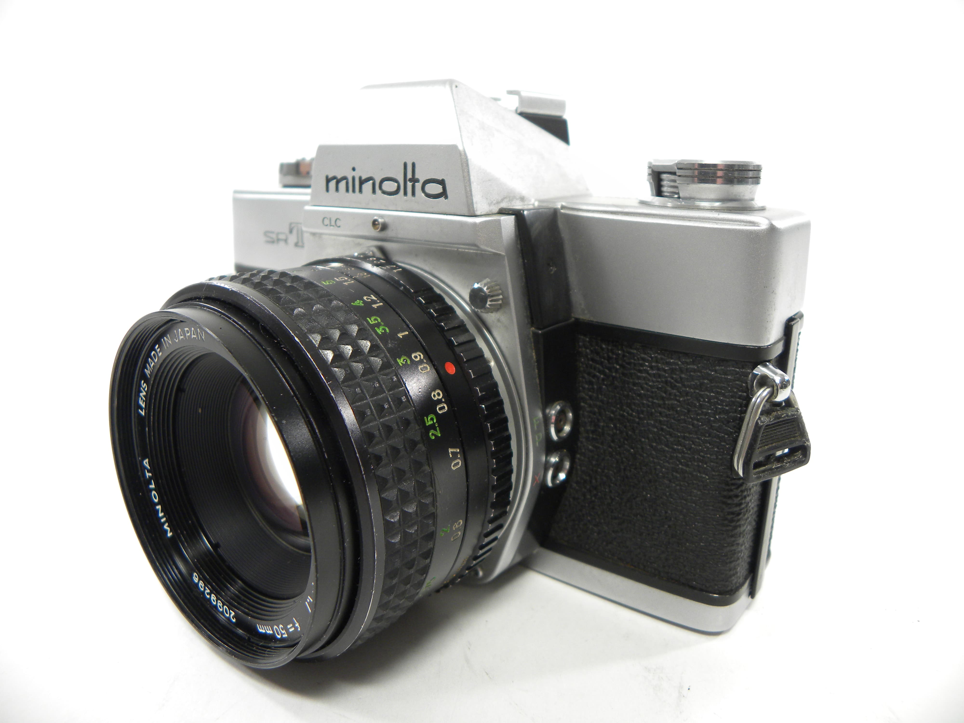 Minolta SRT 101 35mm SLR w/MC Rokkor-PF 50mm f1.7