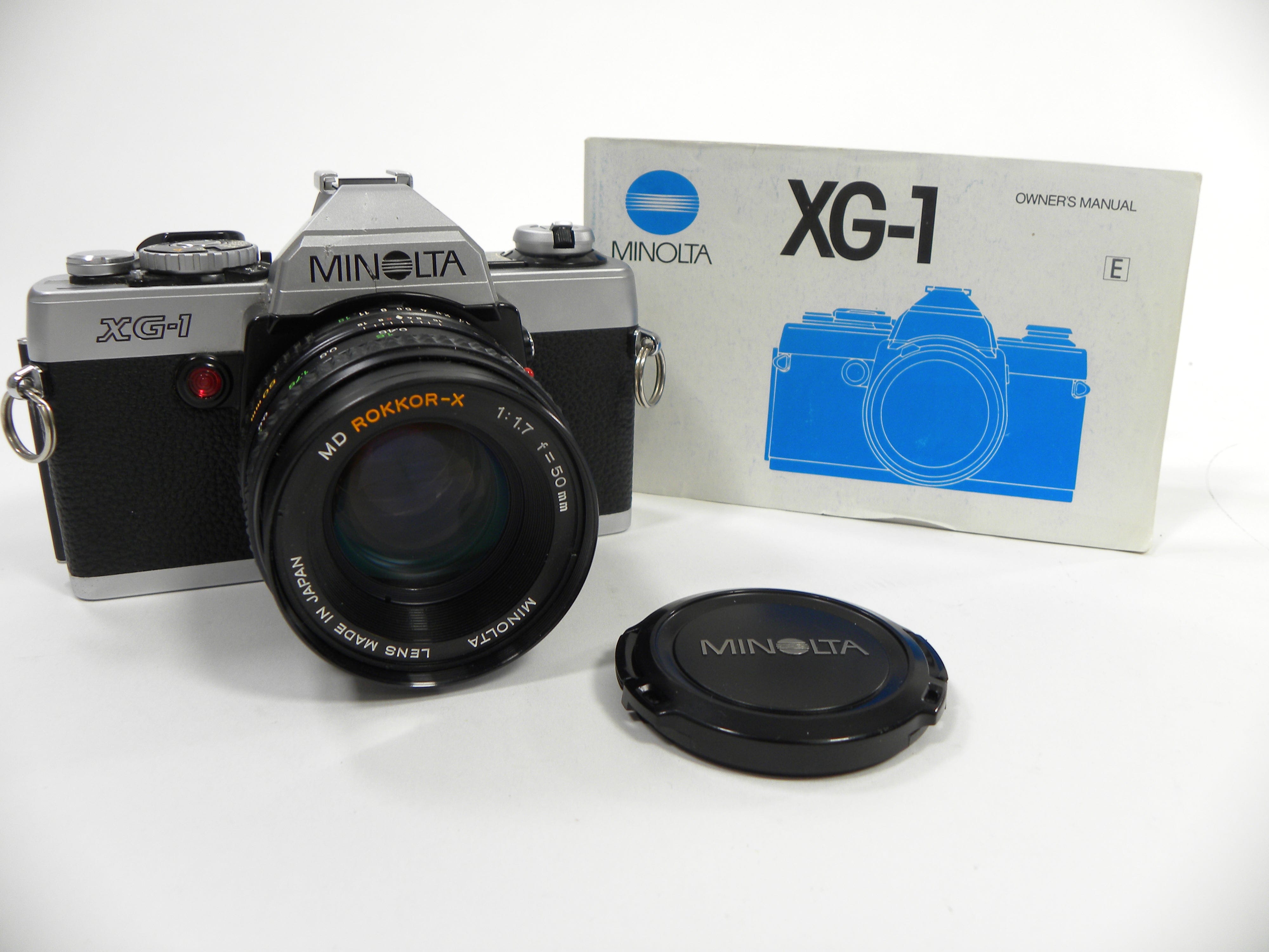 Minolta XG-1 35mm SLR w/MD Rokkor-X 50mm f1.7