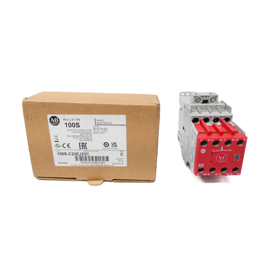 ALLEN BRADLEY 100-C23EJ23C SER. C 24VDC (BR/WH) NSMP
